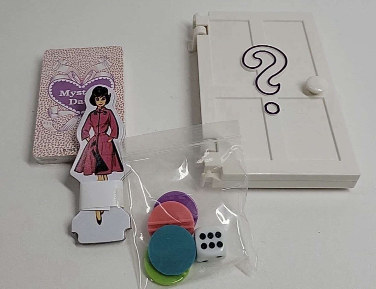 HASBRO Mystery Date Board Game Nostalgic Edition Damaged Tin NWD $40