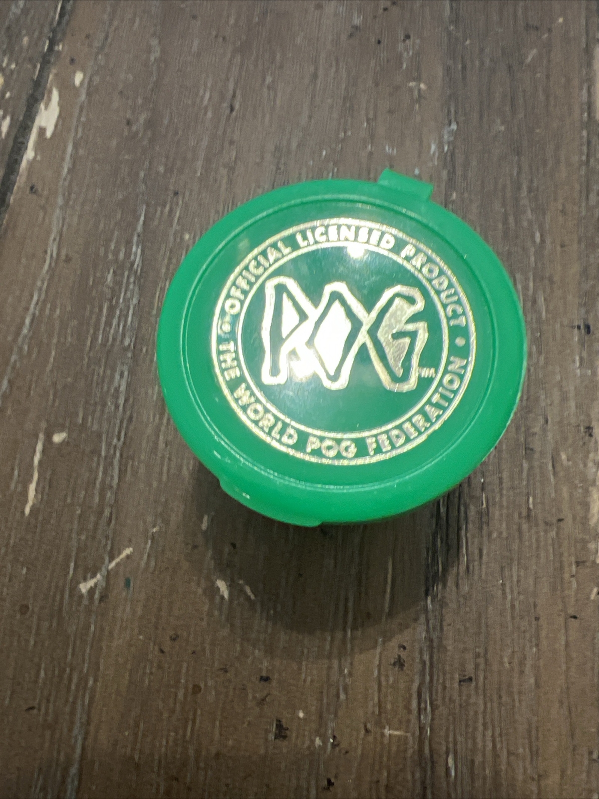 POG Officially Licensed Milkcap Container Never Used Small Size Various Colors