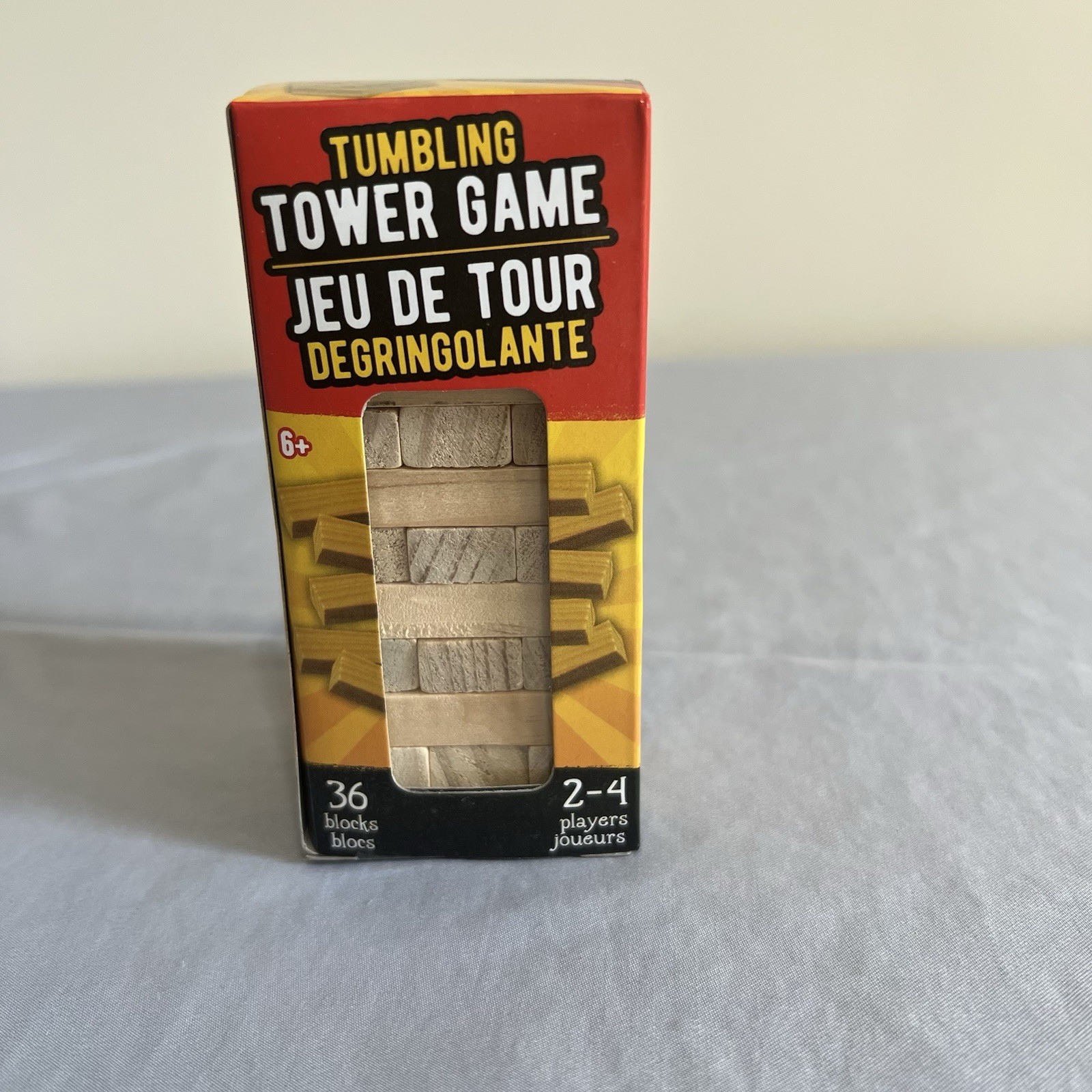 Tumbling Tower (Mini) Game – Natural Wood – Sealed