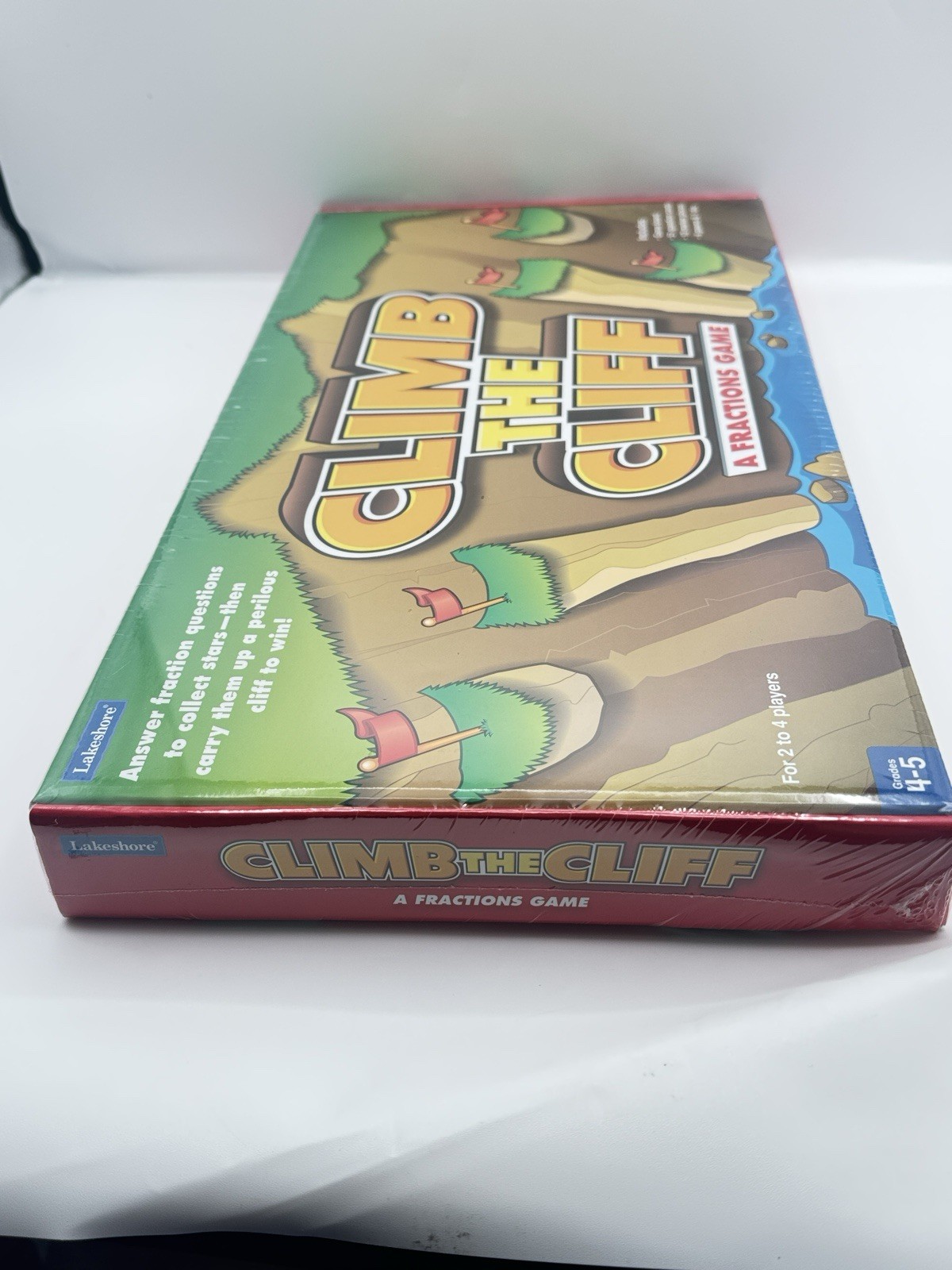 Climb The Cliff Game Lakeshore Children’s Board Game A Fractions Game Math