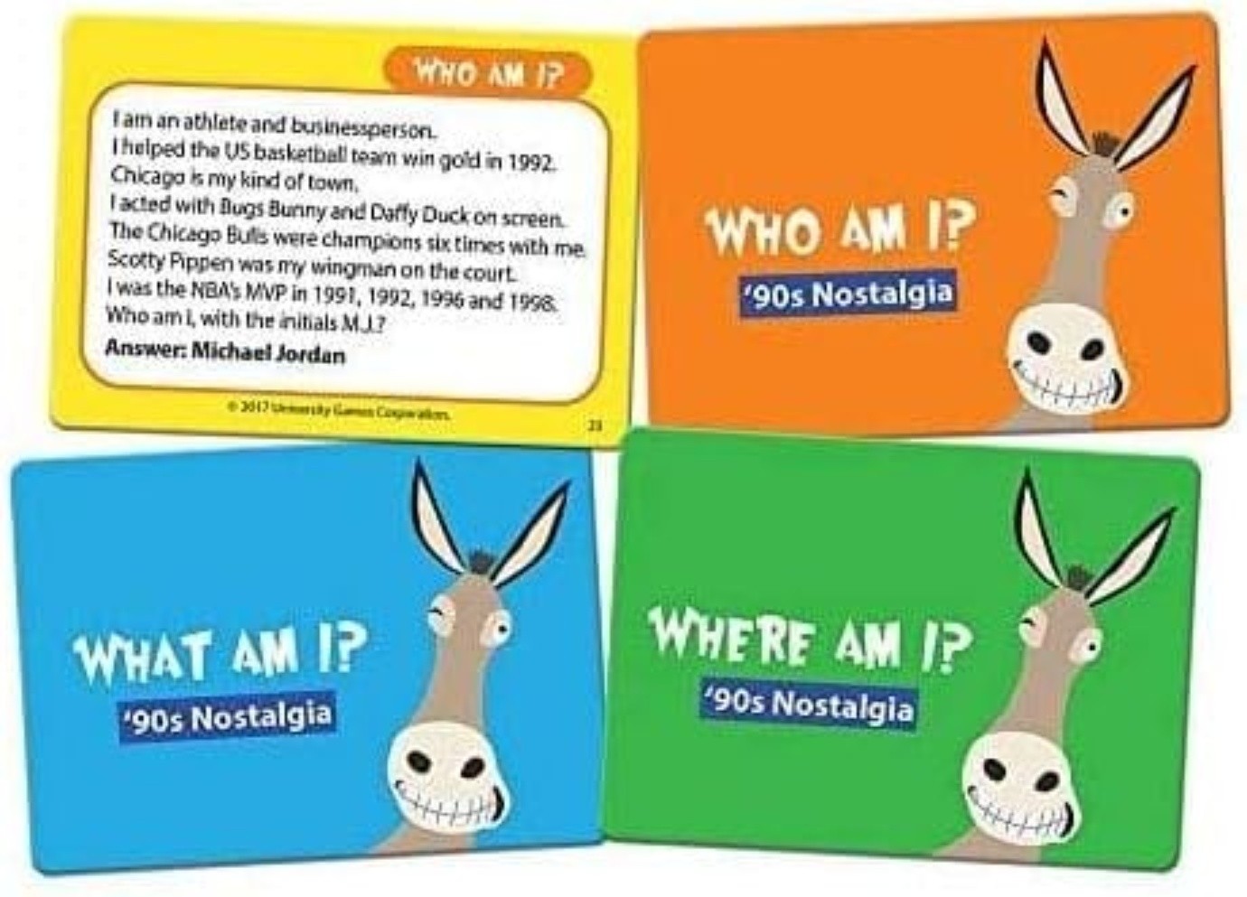 Smart A** ’90s Card Game from University Games, Ages 12 and Up, 2 or More Player