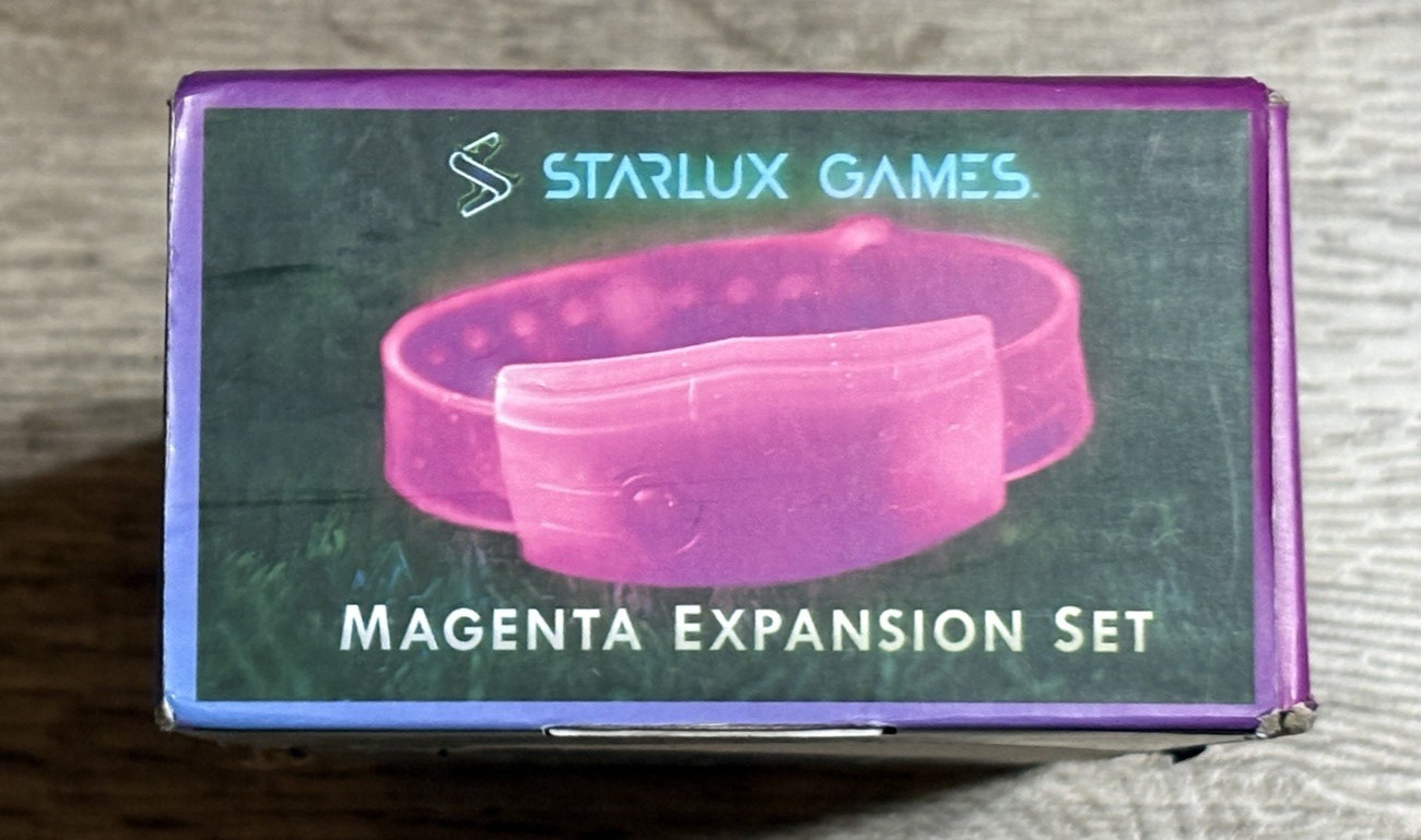 Starlux Games Capture the Flag Redux: Magenta 3-Team Expansion Set Light Up Game