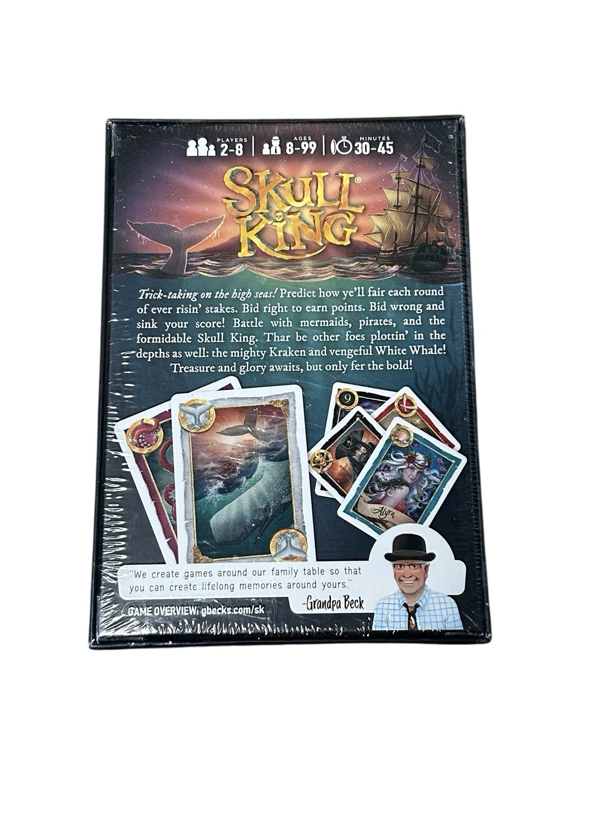 Skull King Card Game by Grandpa Beck’s New Sealed