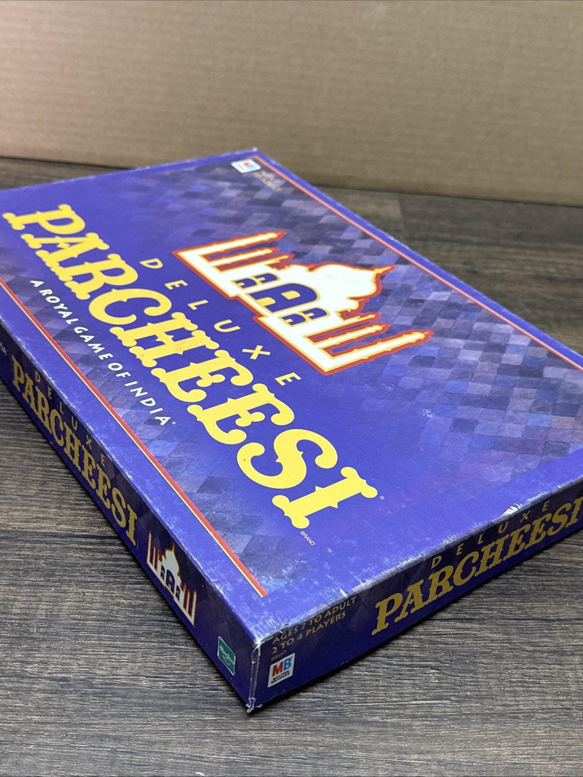 VINTAGE Deluxe Parcheesi COMPLETE Milton Bradley 1989 Classic Strategy