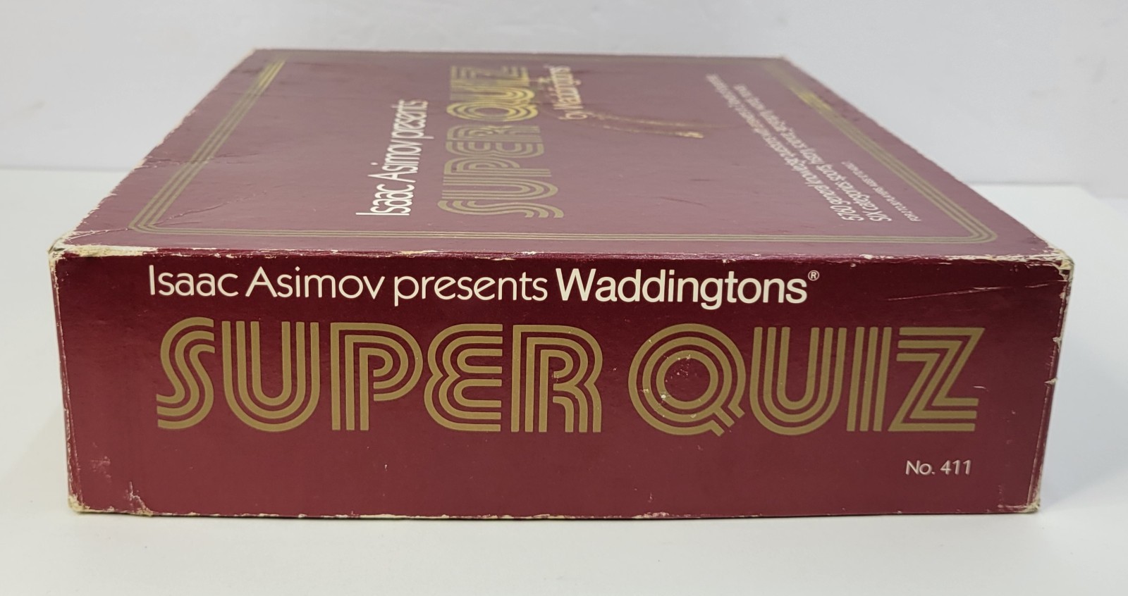 Isaac Asimov Presents SUPER QUIZ Board Game Waddington Complete 1982 1st Edition
