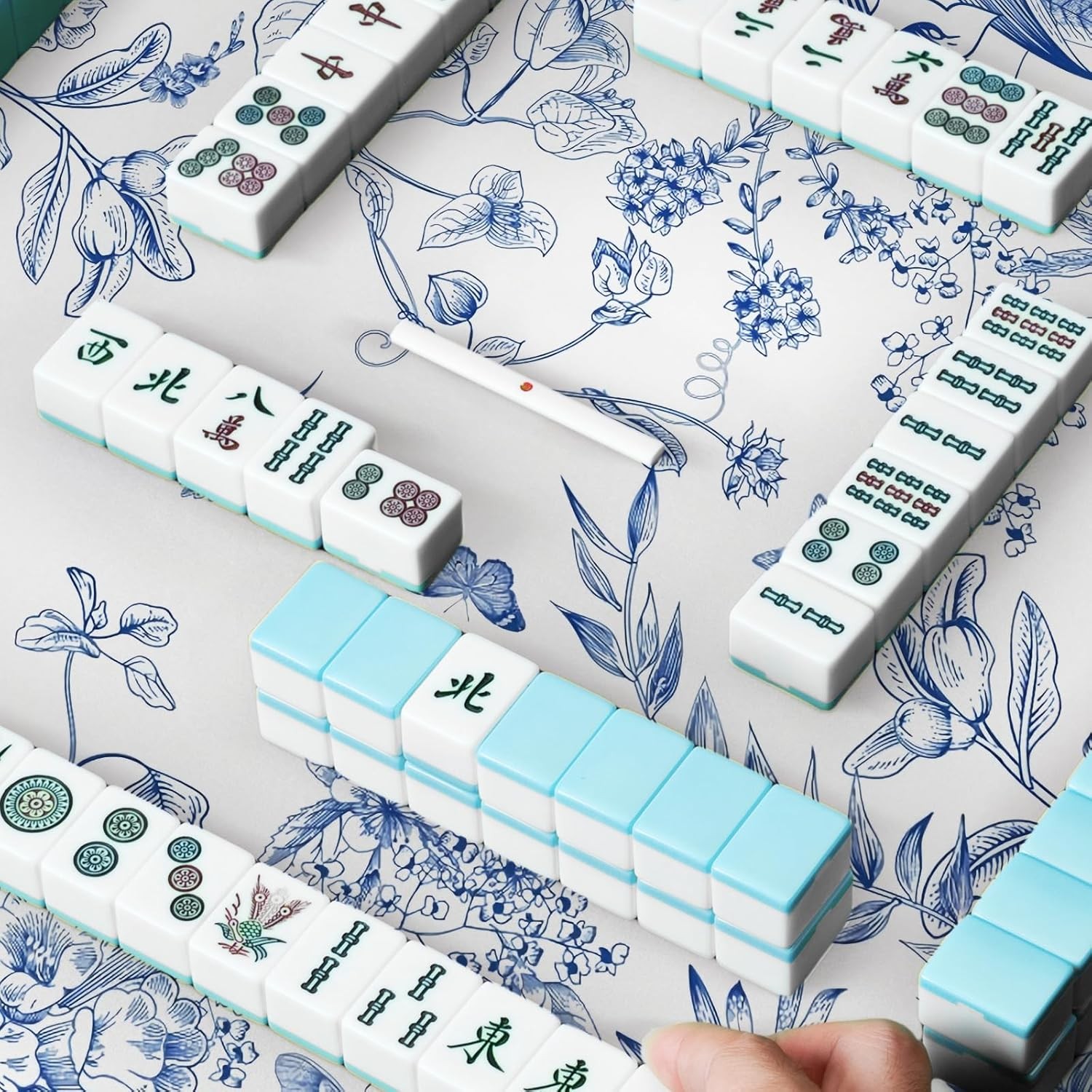 Durable Mahjong Table Cover with Unique Design Premium Mat Protector Game