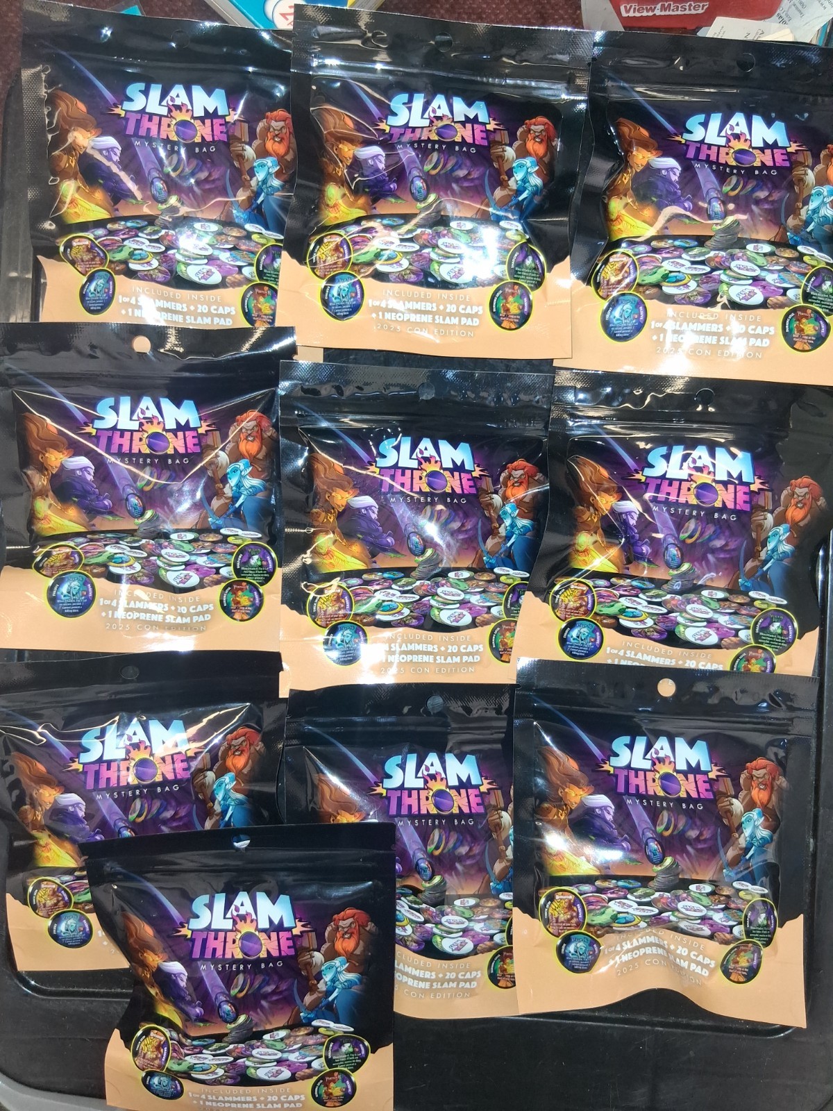 10 Slam Throne Mystery Bag 2025 Con Edition New Sealed Packs (Dice Throne)
