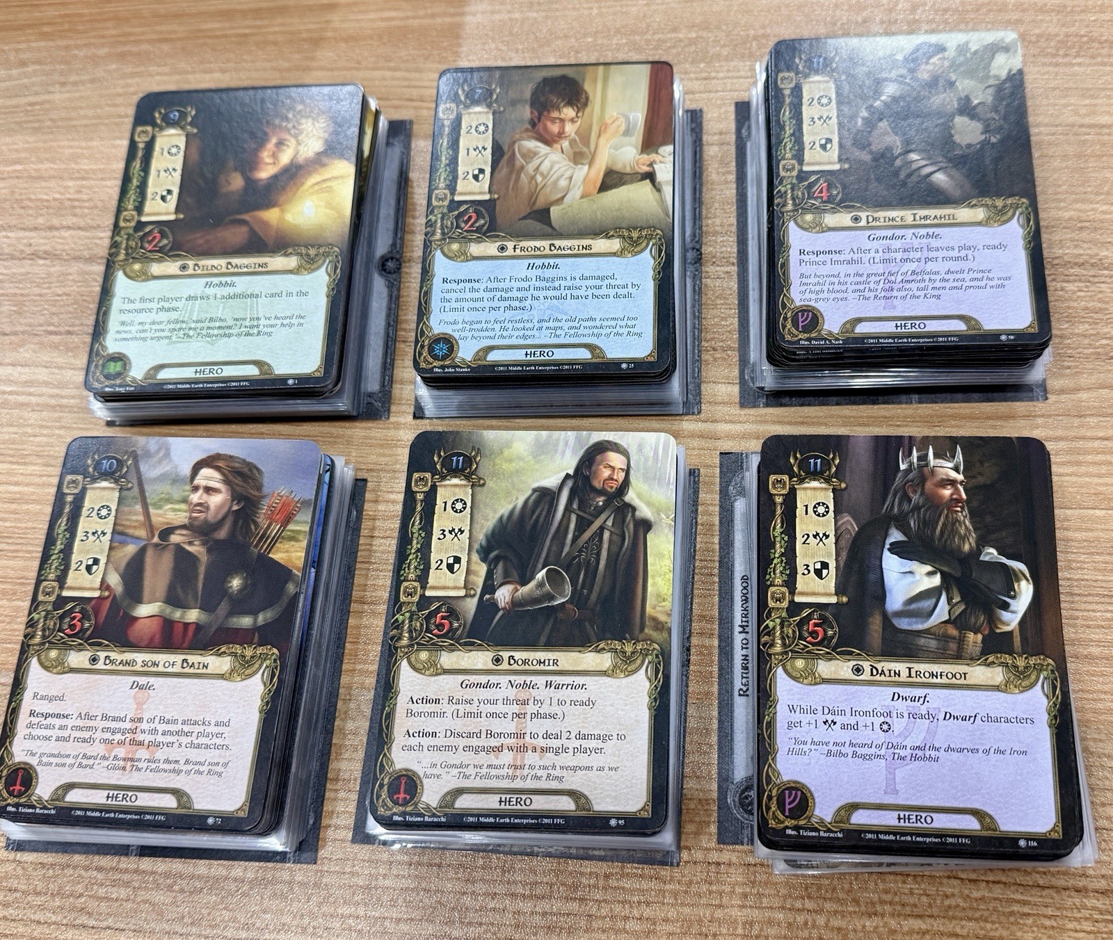 Lord of the Rings LCG Shadows Of Mirkwood FULL Cycle – 6 Adventure Packs – MINT