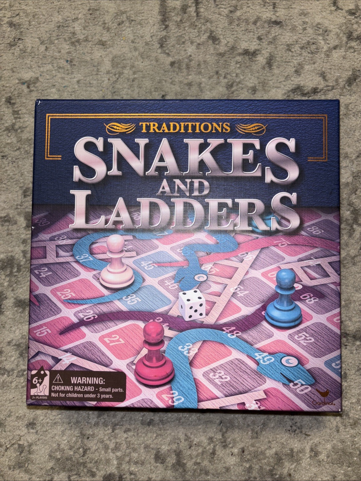 Traditions Snakes & Ladders Board Game New Sealed