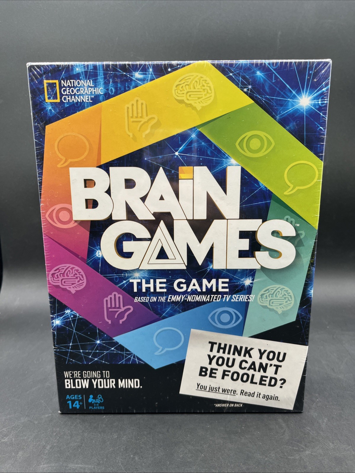 Board Game-Brain Games – The National Geographic Channel- Brand New Sealed