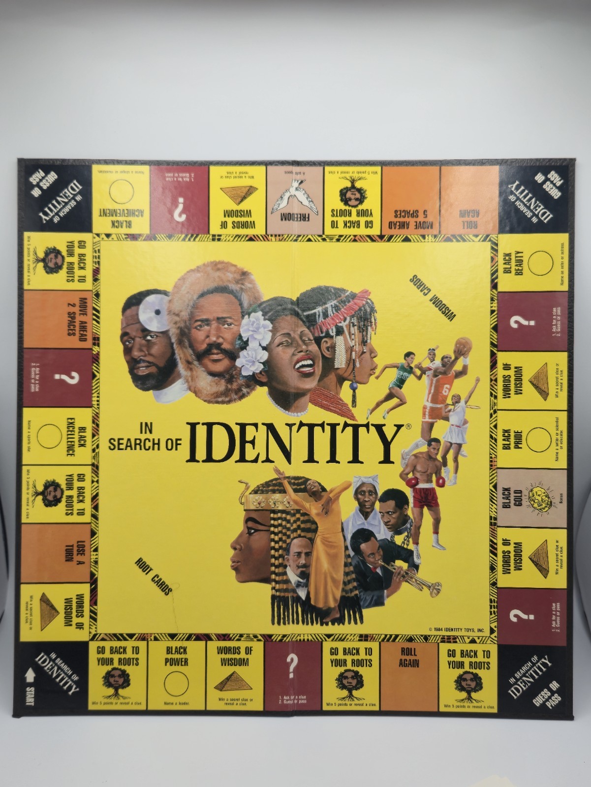 In Search of Identity Discover Black Heritage History Board Game 1984