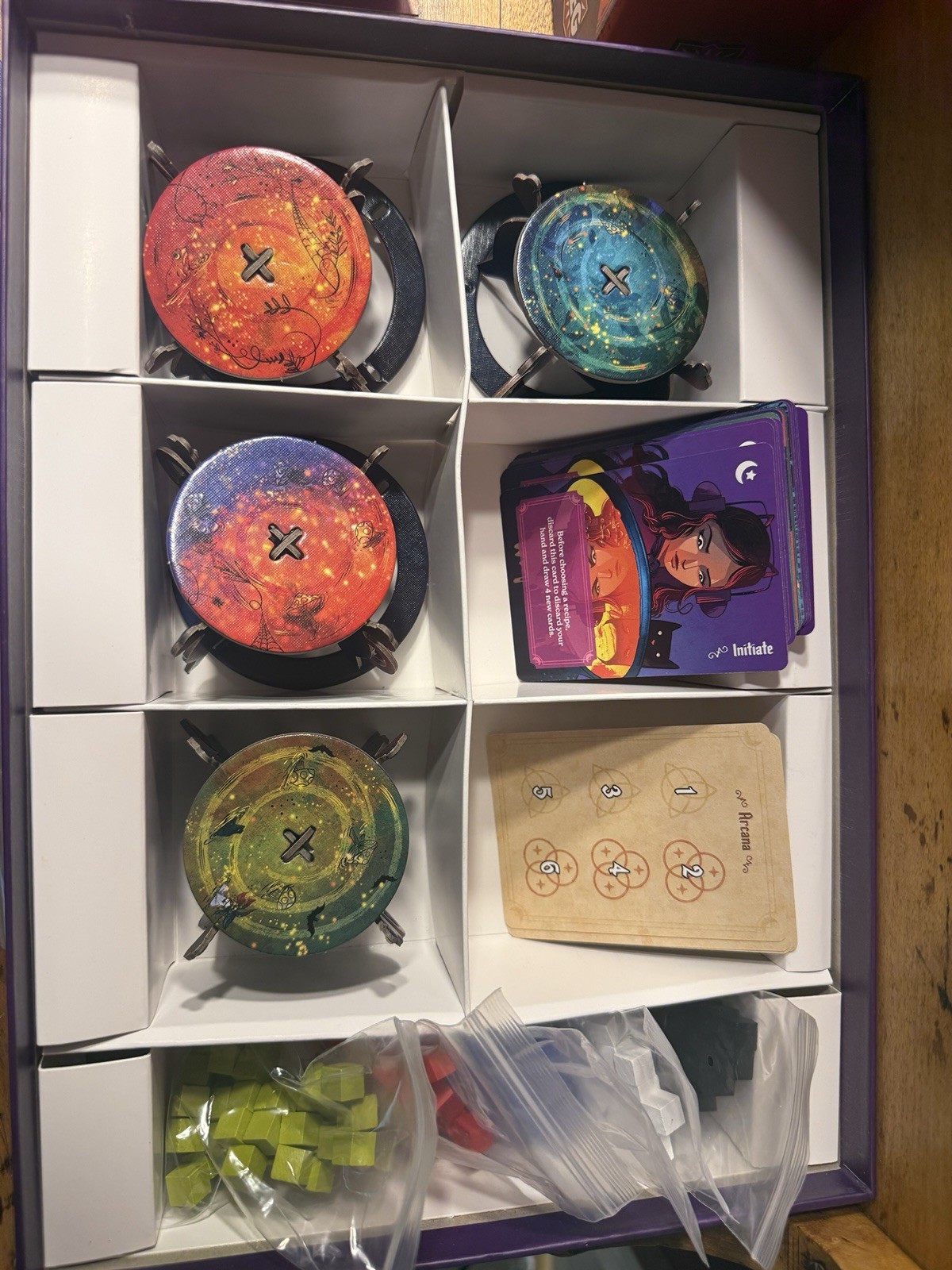AEG Whirling Witchcraft Fantasy Board Game w/ Cards Complete 2021