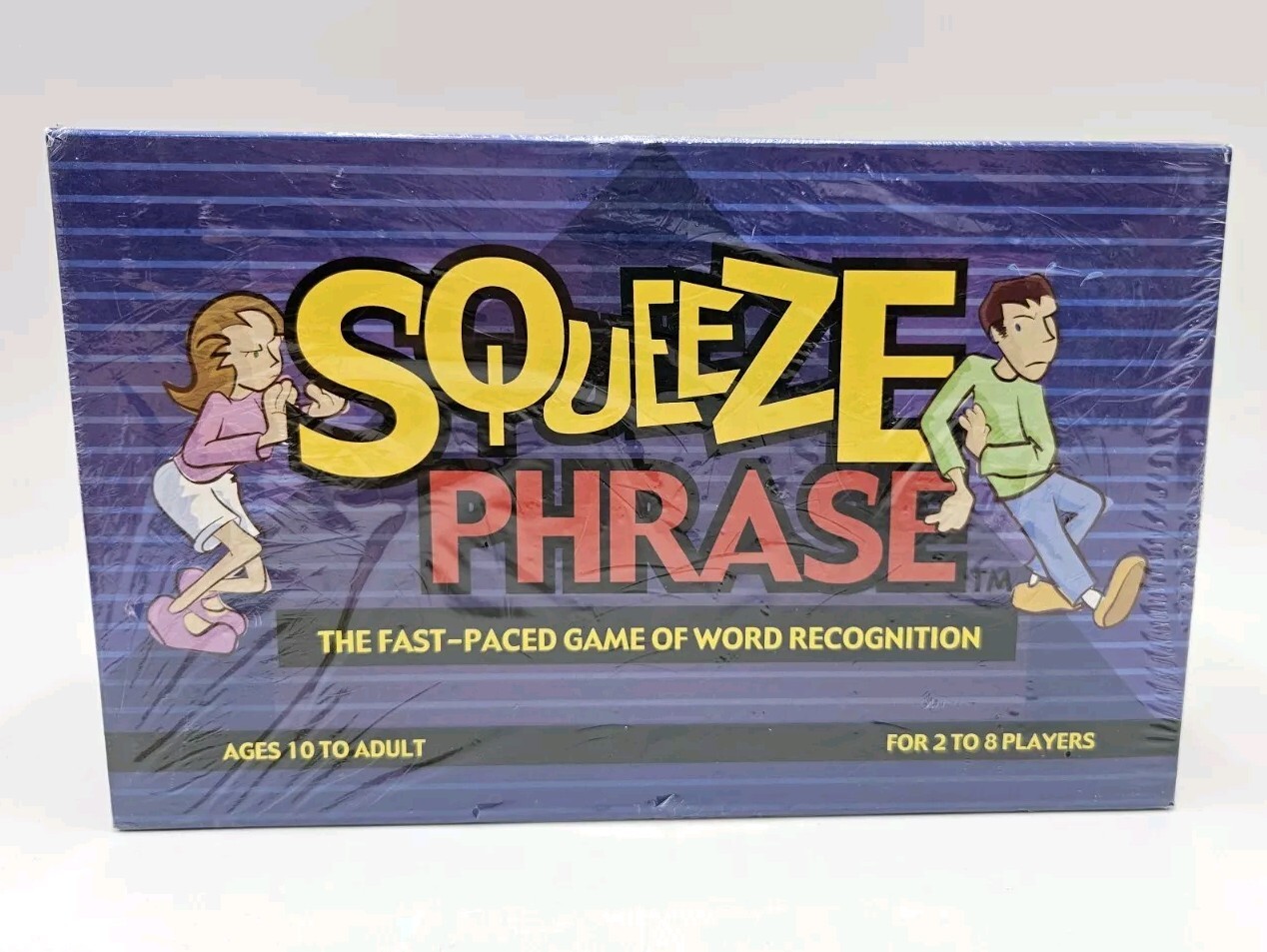Brand New Factory Sealed SQUEEZE PHRASE The Fast-Paced Game of Word Recognition