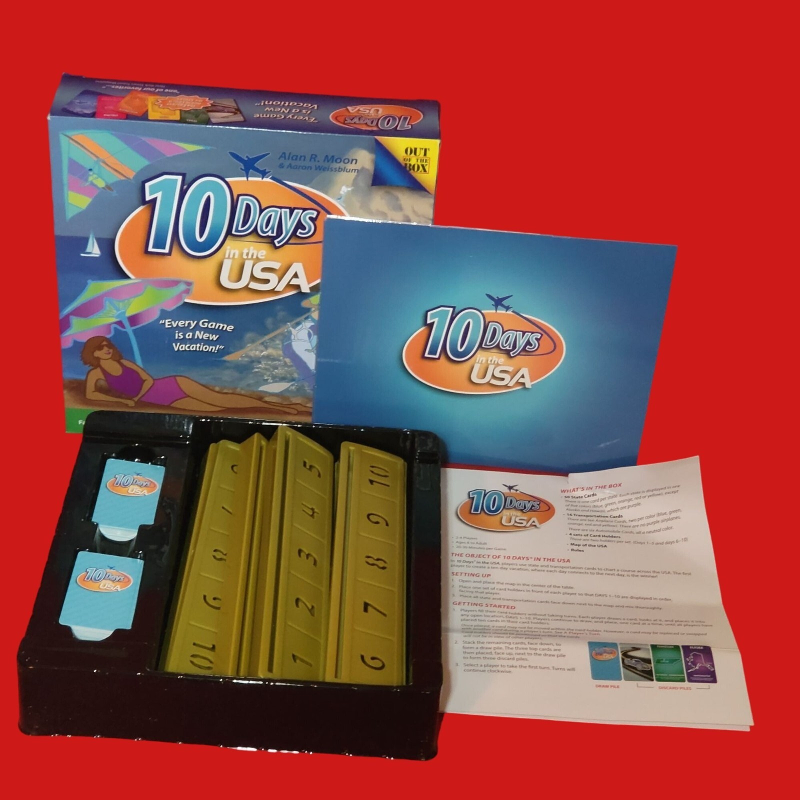 10 Days in the USA Family Board Game Every Game is a New Vacation