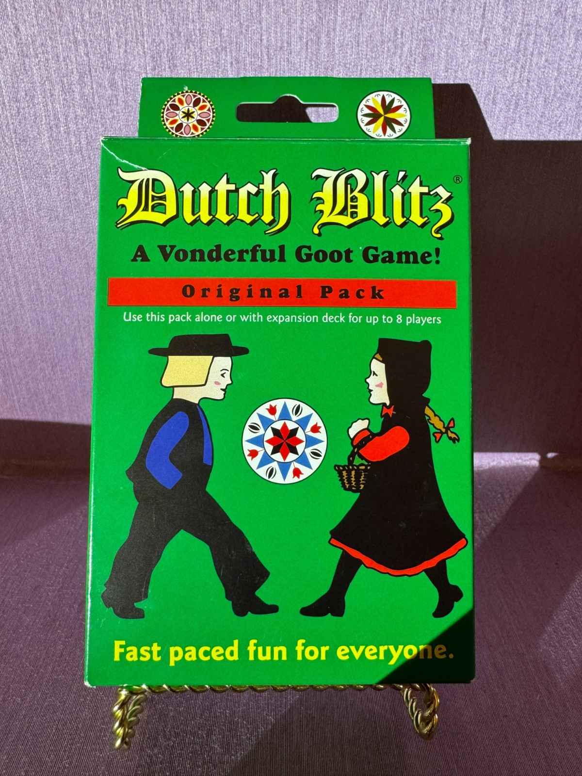 Dutch Blitz Original Card Game set for up to 4 Players Family Party Fun