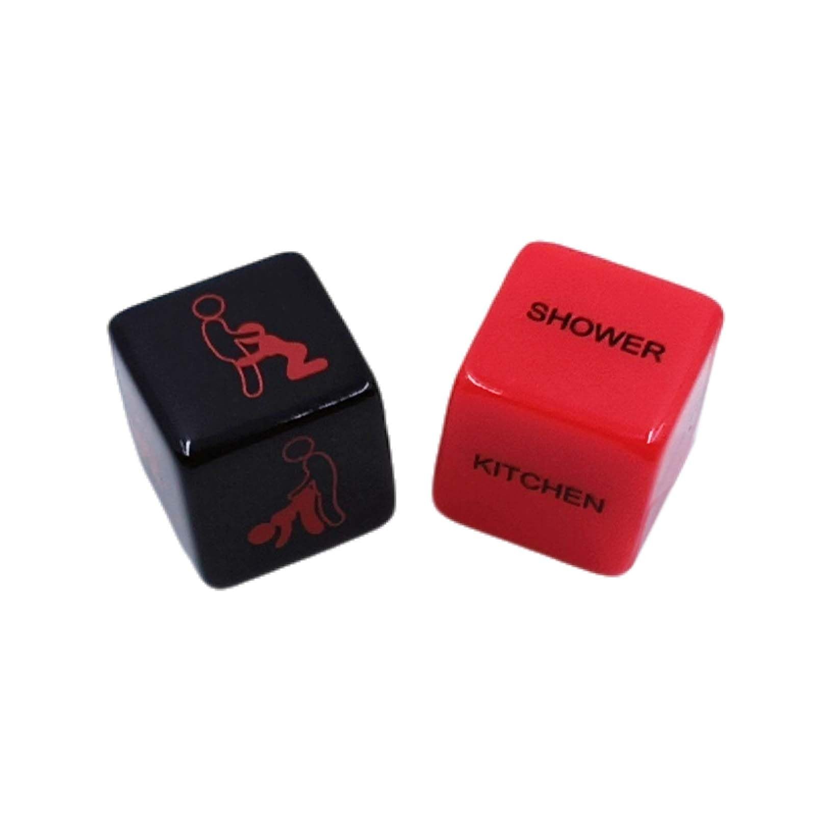 Adult Games Dice Party Favor Art Supplies Set of 2 Sexual Date Night Dices We…