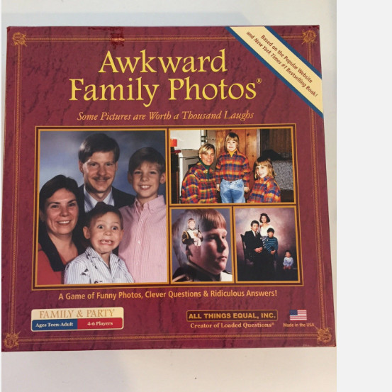Awkward Family Photos Family and Party Game 2012 Games Teen & Adult New