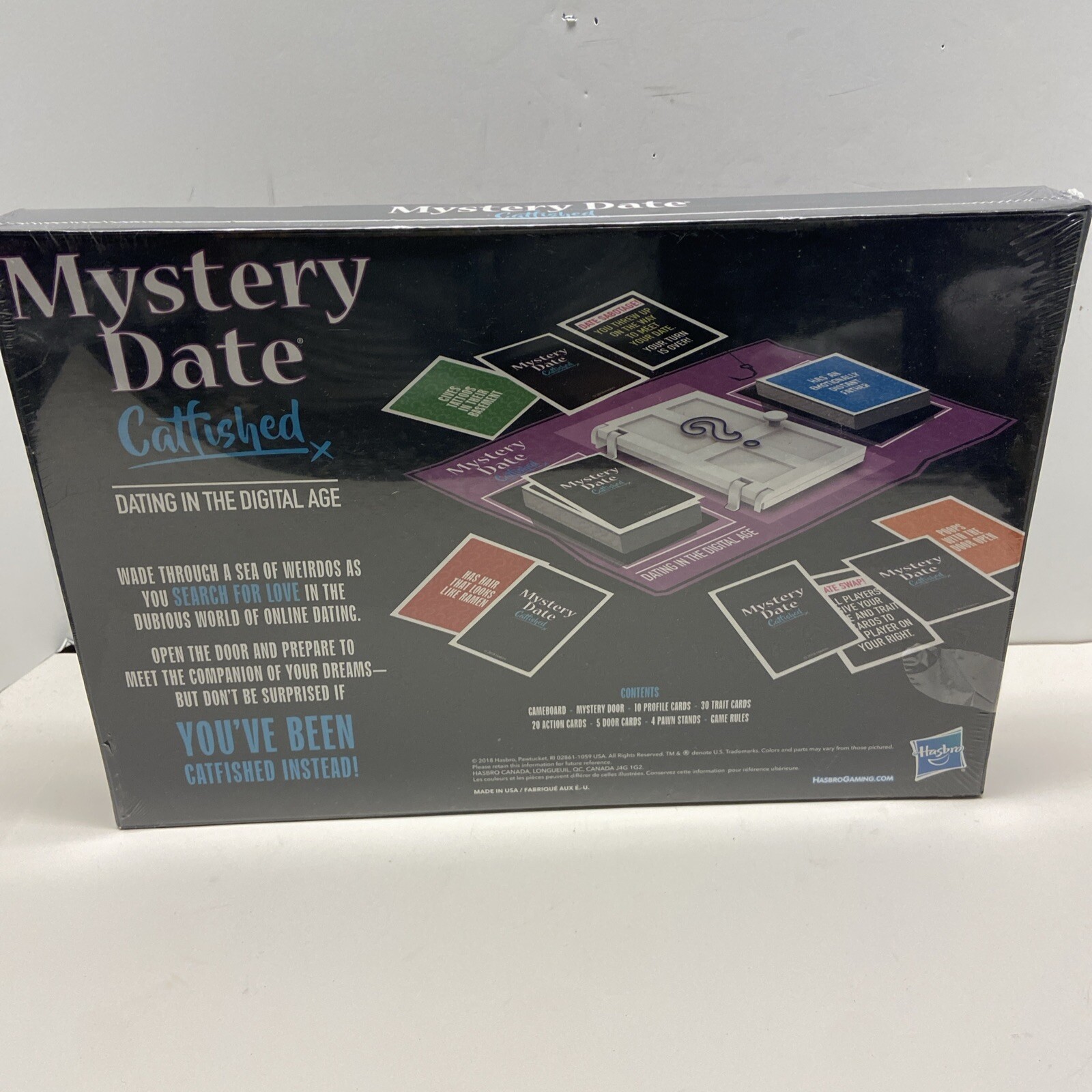 Classic Mystery Date Catfished Adults Parody Board Game Sealed Read!
