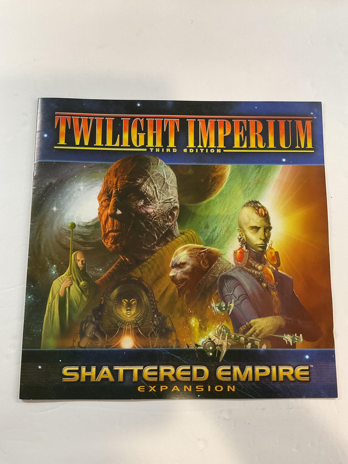 Fantasy Flight Games Twilight Imperium Shattered Empire Replacement Rulebook