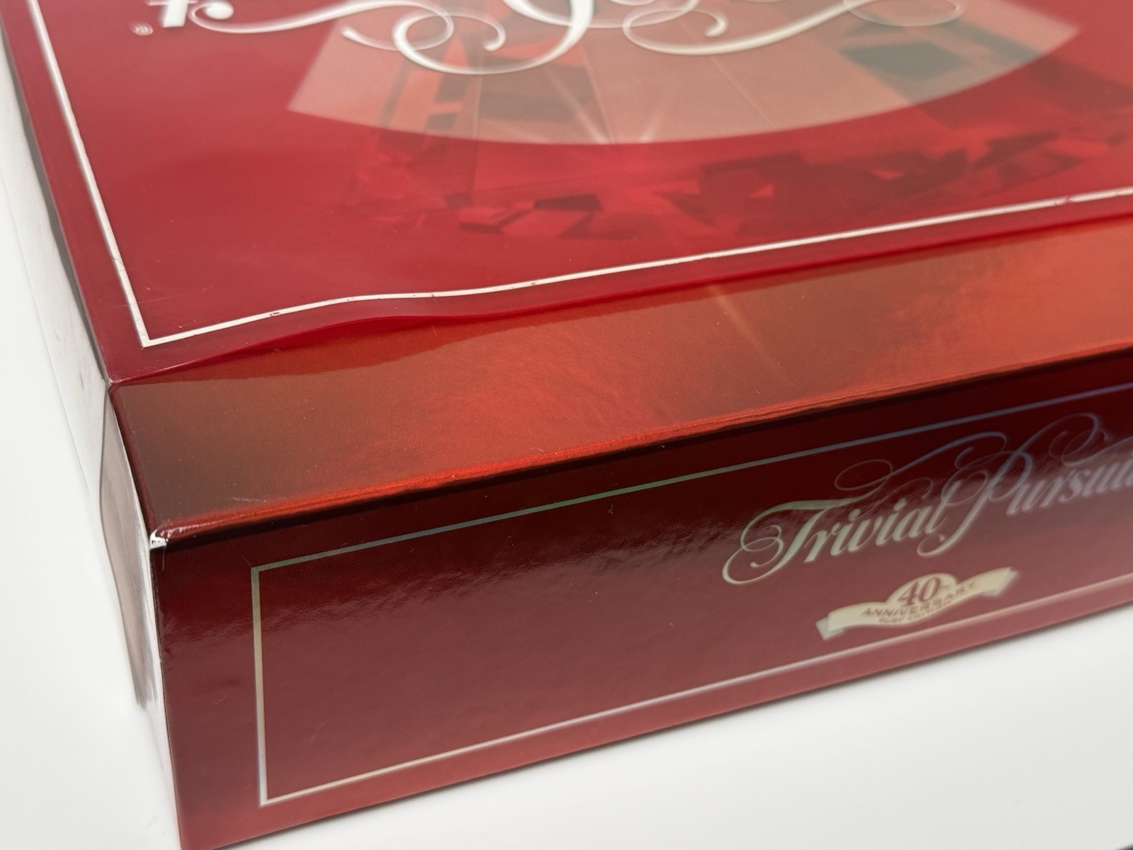 Hasbro Trivial Pursuit 40th Anniversary Ruby Edition Game Board