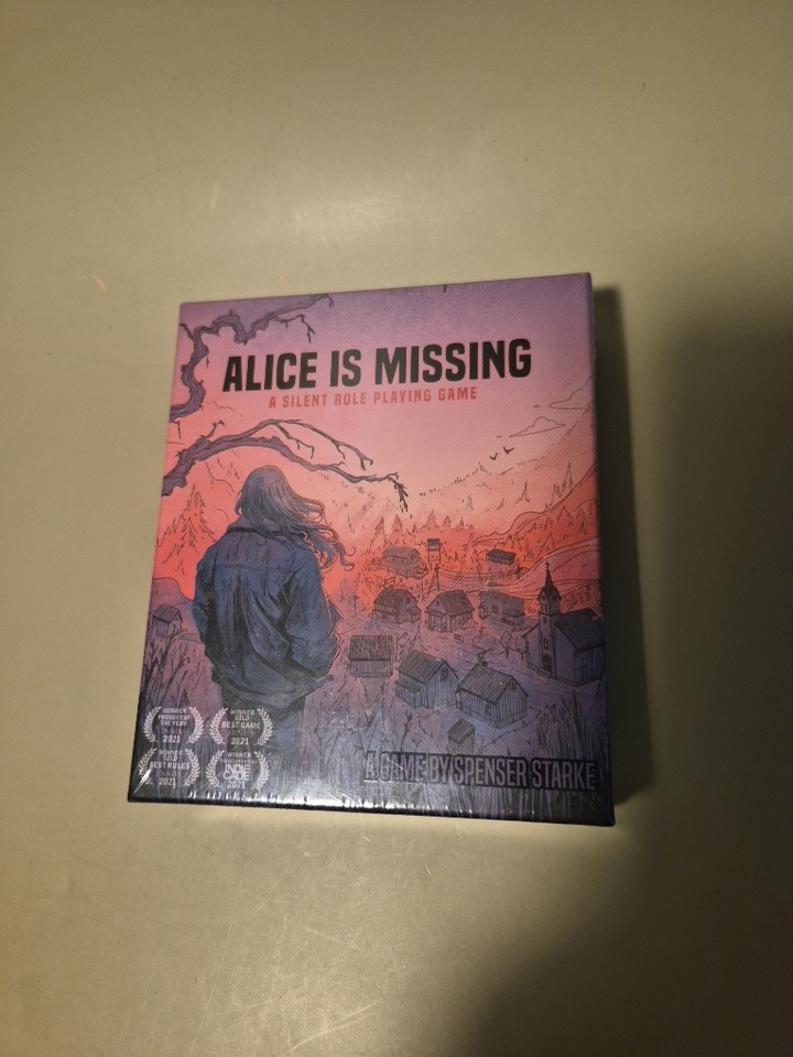 Alice is Missing: A Silent Role Playing Game Unopened Sealed Renegade Studio