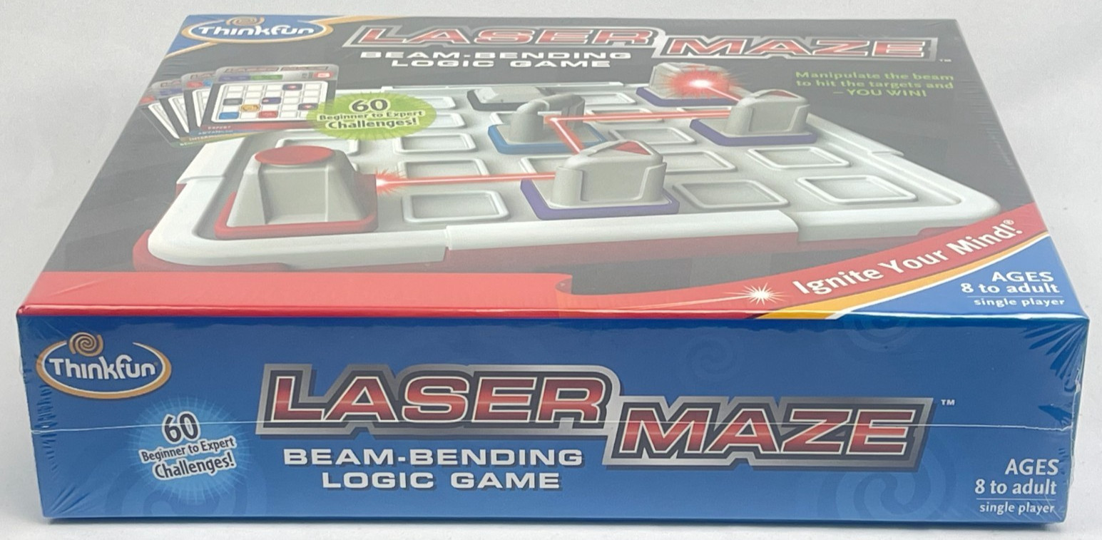 ThinkFun Laser Maze Beam Bending Logic Board Game 60 Challenges (Sealed)