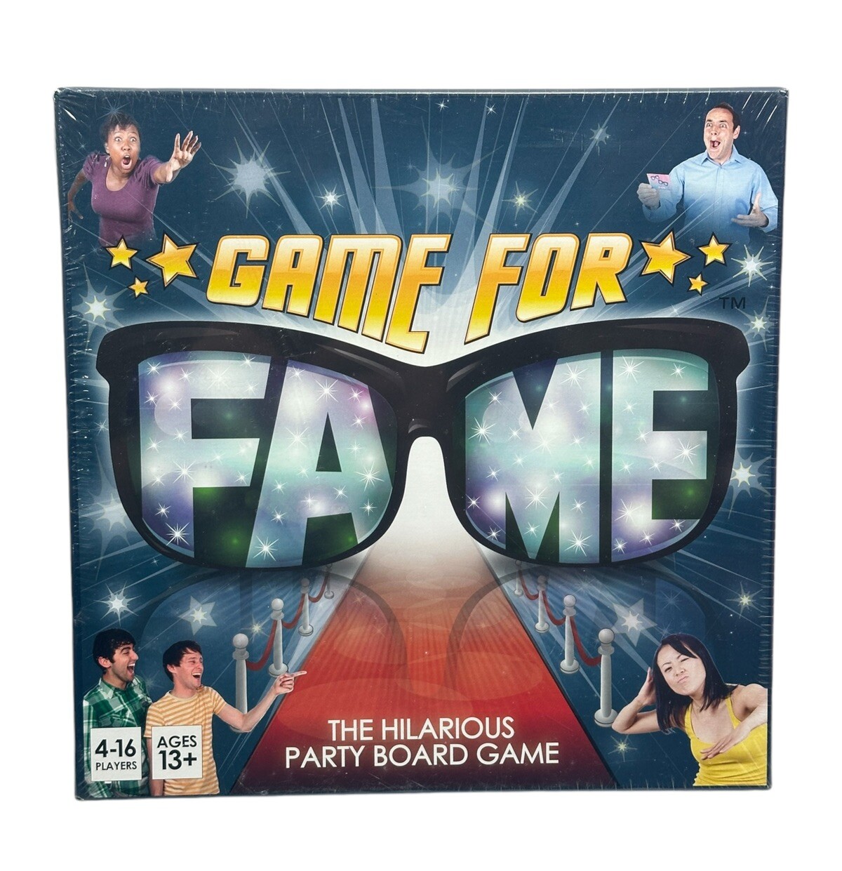 Game For Fame – The Hilarious Party Board Game! Family Fun and Laughter NEW