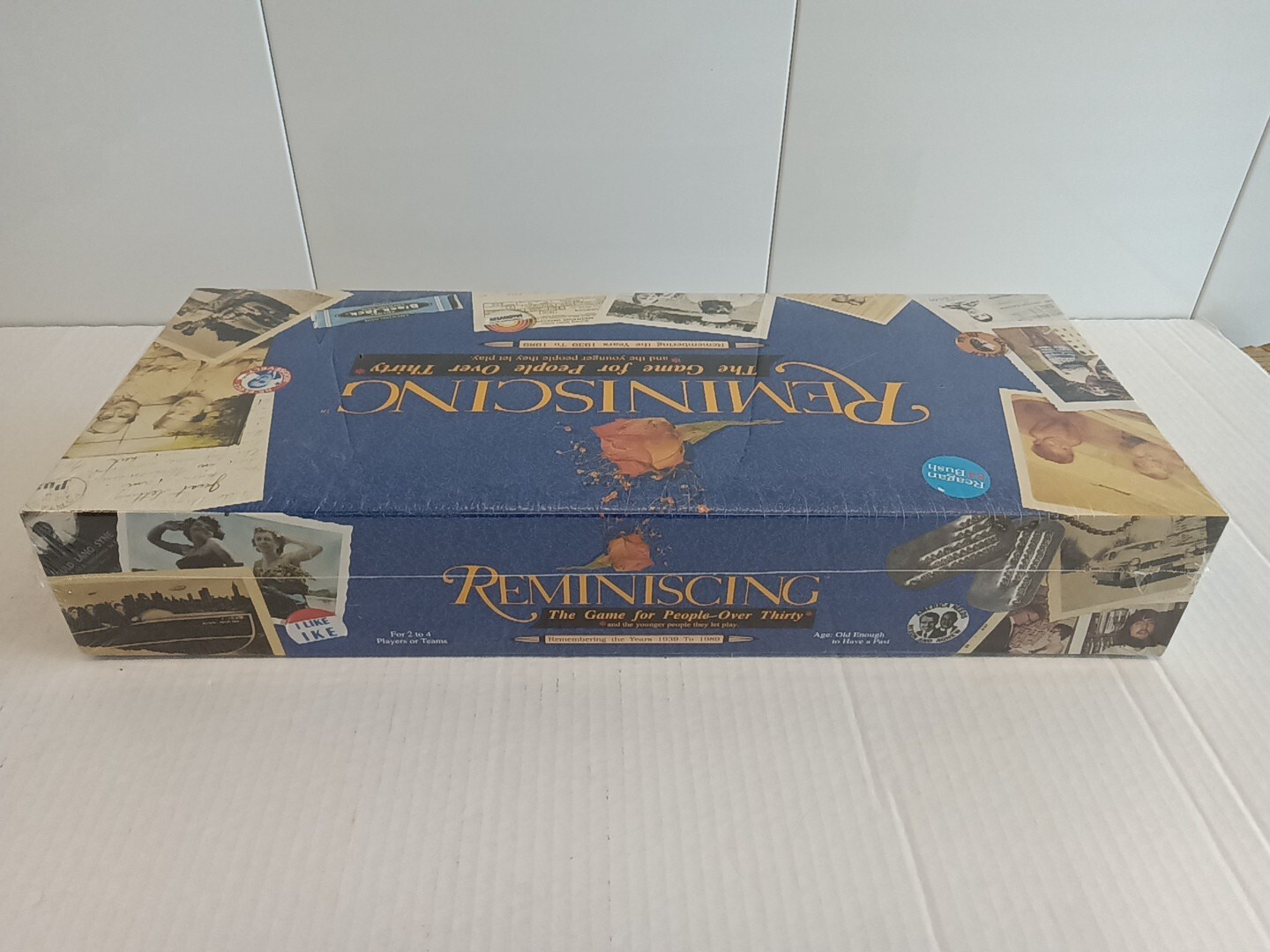 Reminiscing 1939-1989 Party Family Boardgame TDC Games Spin Trivia Memory Sealed