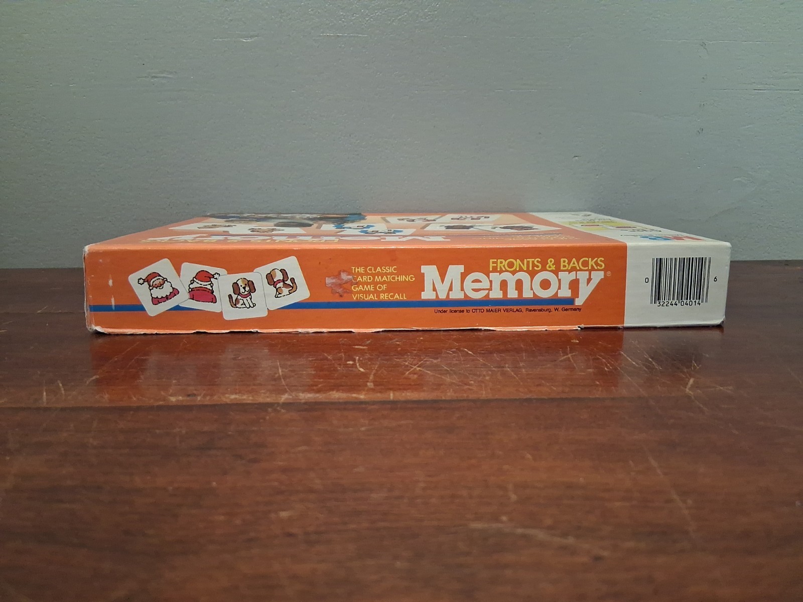 Lot of 2 Vtg 1980’s Milton Bradley THE ORIGINAL MEMORY Game & FRONTS AND BACKS