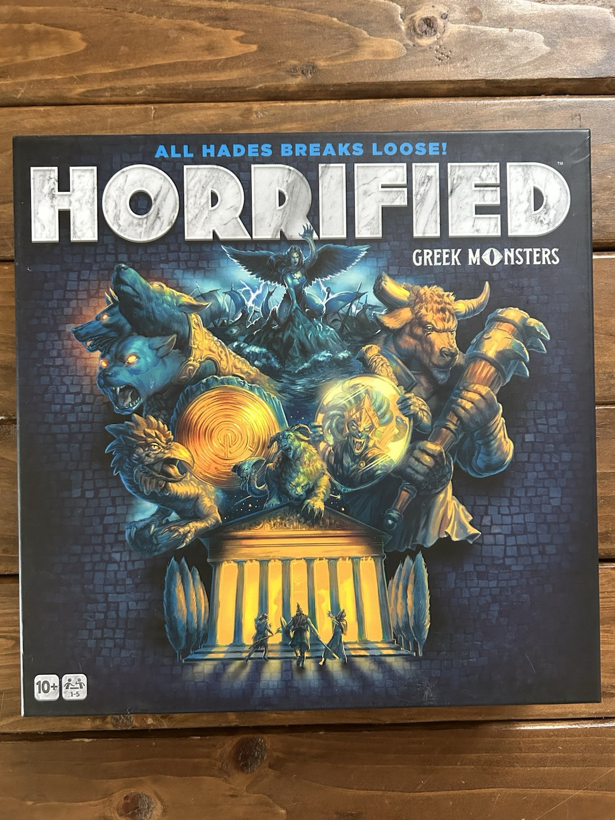 HORRIFIED! Board Game Bundle Universal & Greek Monsters (New/Unplayed)