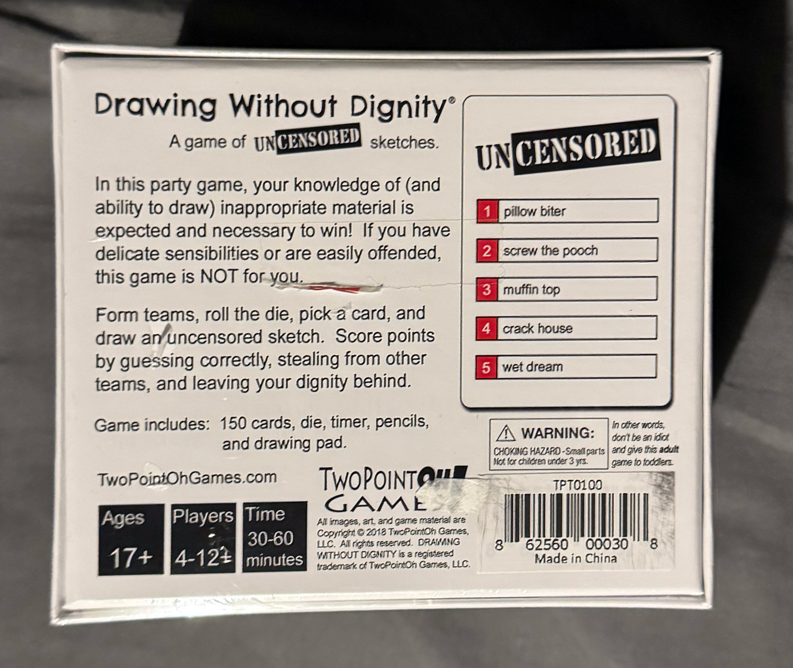 [NEW] Drawing Without Dignity : A Game of Uncensored Sketches – Adult Pictionary
