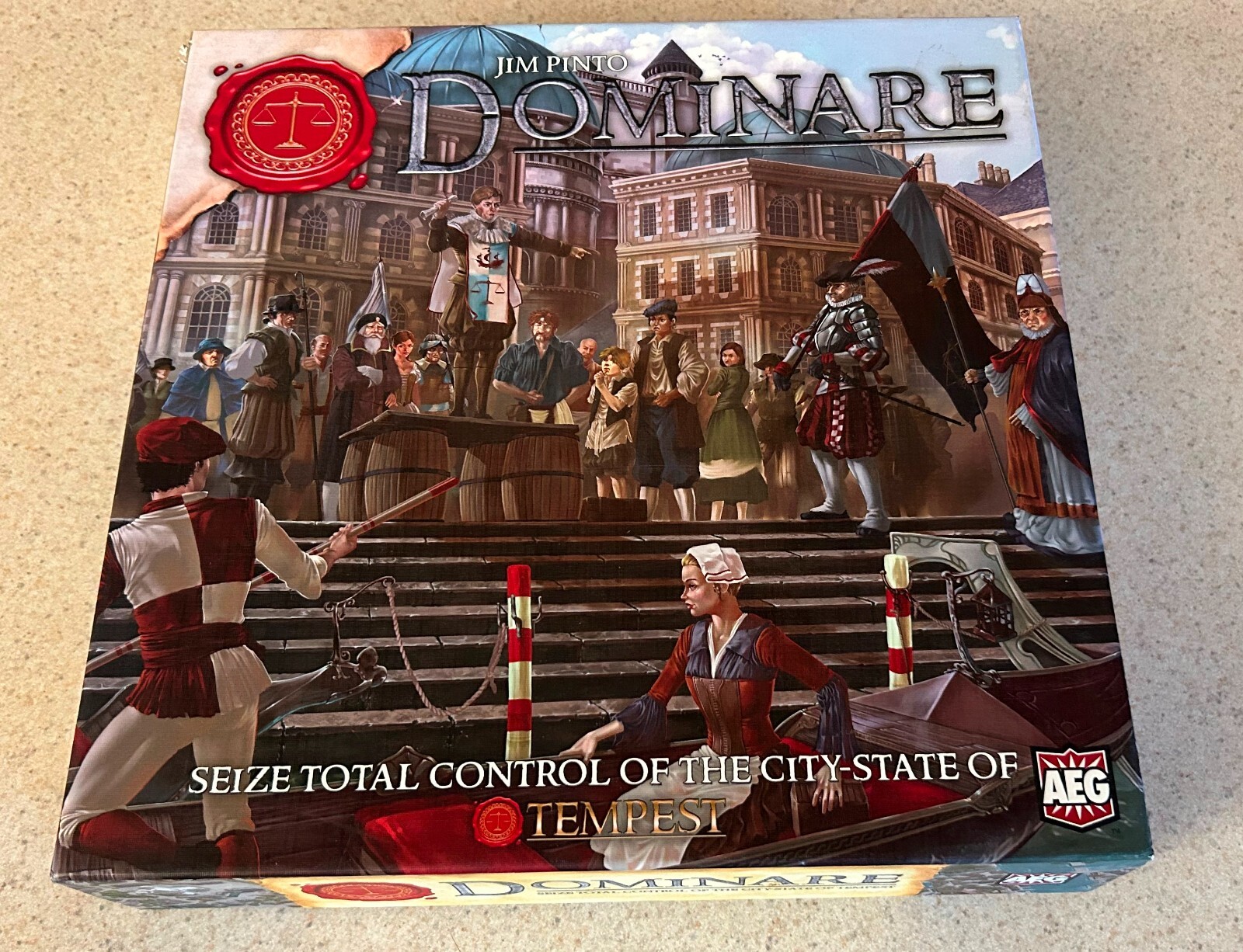 DOMINARE Tempest Board Game (2012 Alderac Games)