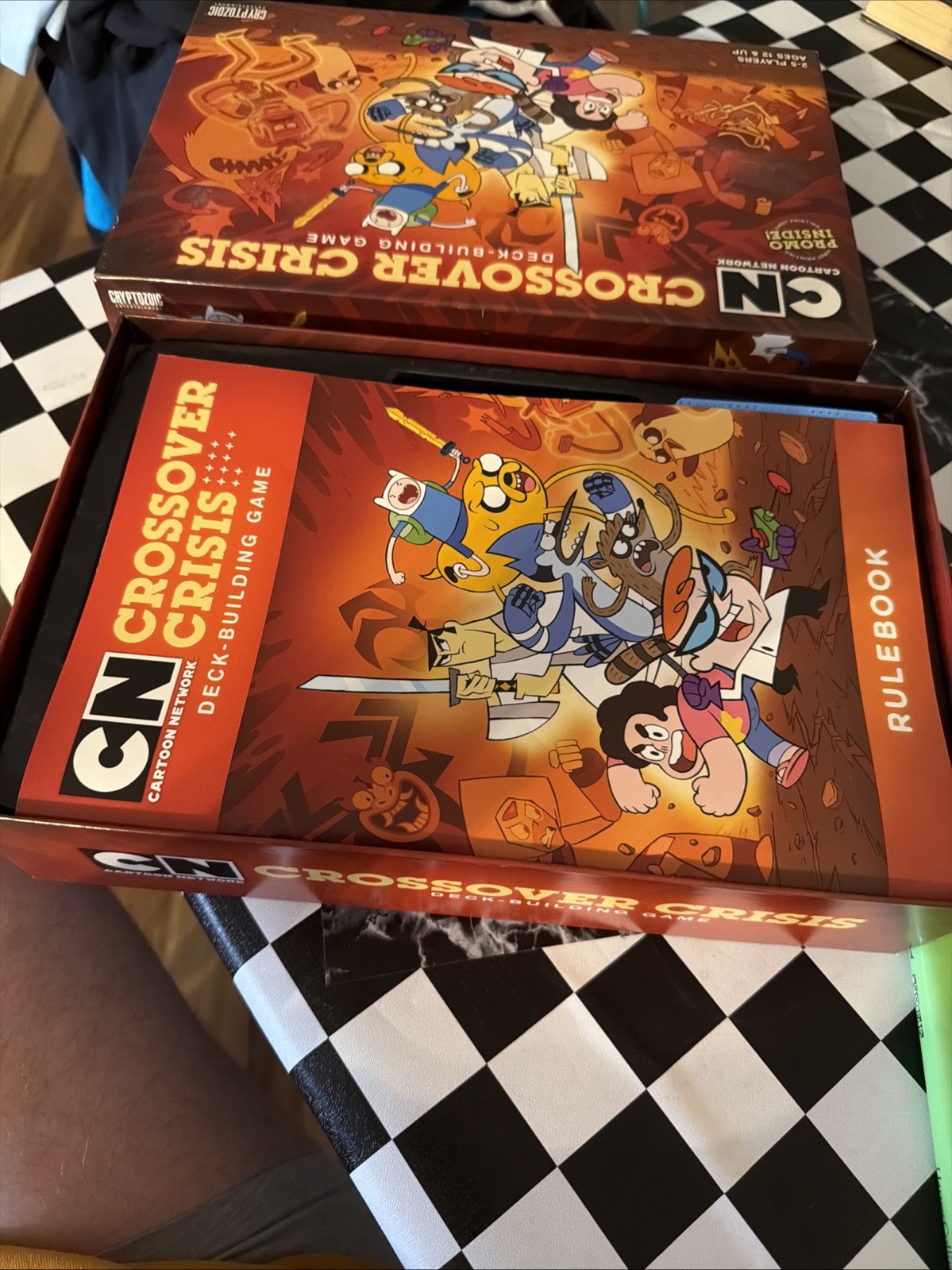 Cartoon Network Crossover Crisis Deck Building Game COMPLETE
