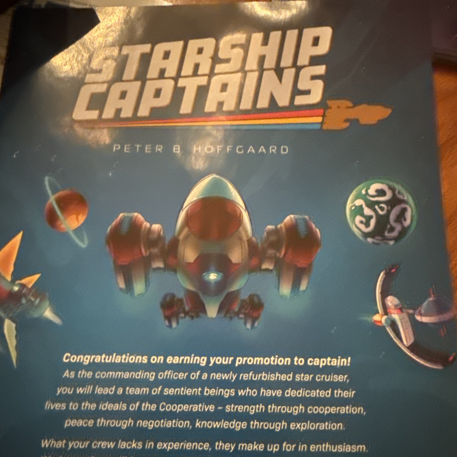 Starship Captains • Board Game • NEW Open Box • CGE Czech Games Edition