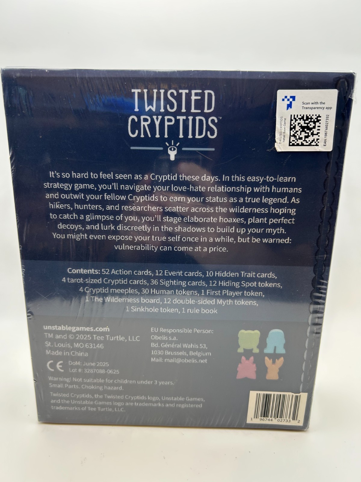 Twisted Cryptids Base Game – A Legendary Strategy Card Game
