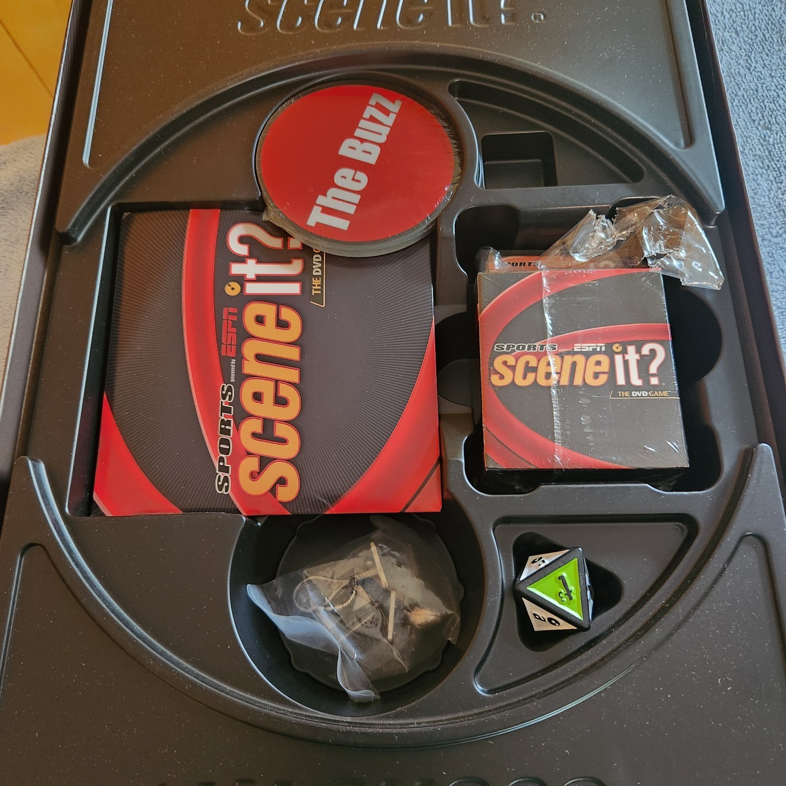 ESPN Scene It? DVD Sports Trivia Game & Who Wants To Be A Millionaire Board Game