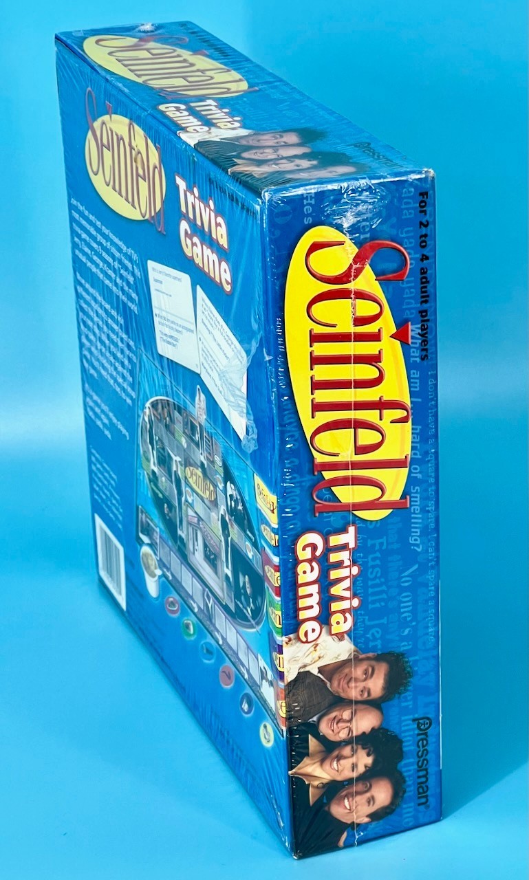 Seinfeld Trivia Board Game Pressman Toy 2009 New & Sealed #5300 Soup Fast Ship!