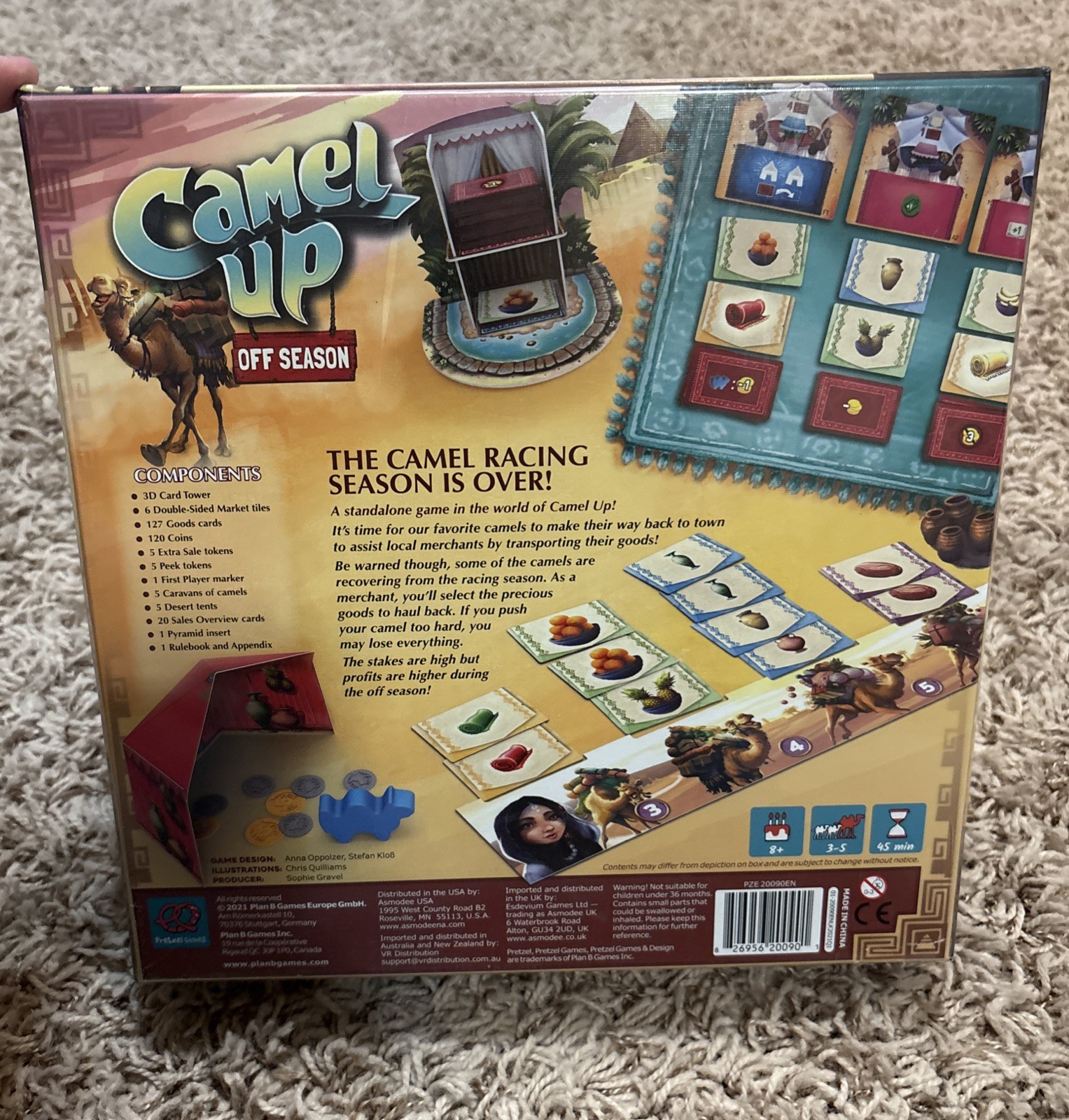 CAMEL UP OFF SEASON Board Game New 3 To 5 Players Brand New Still Sealed