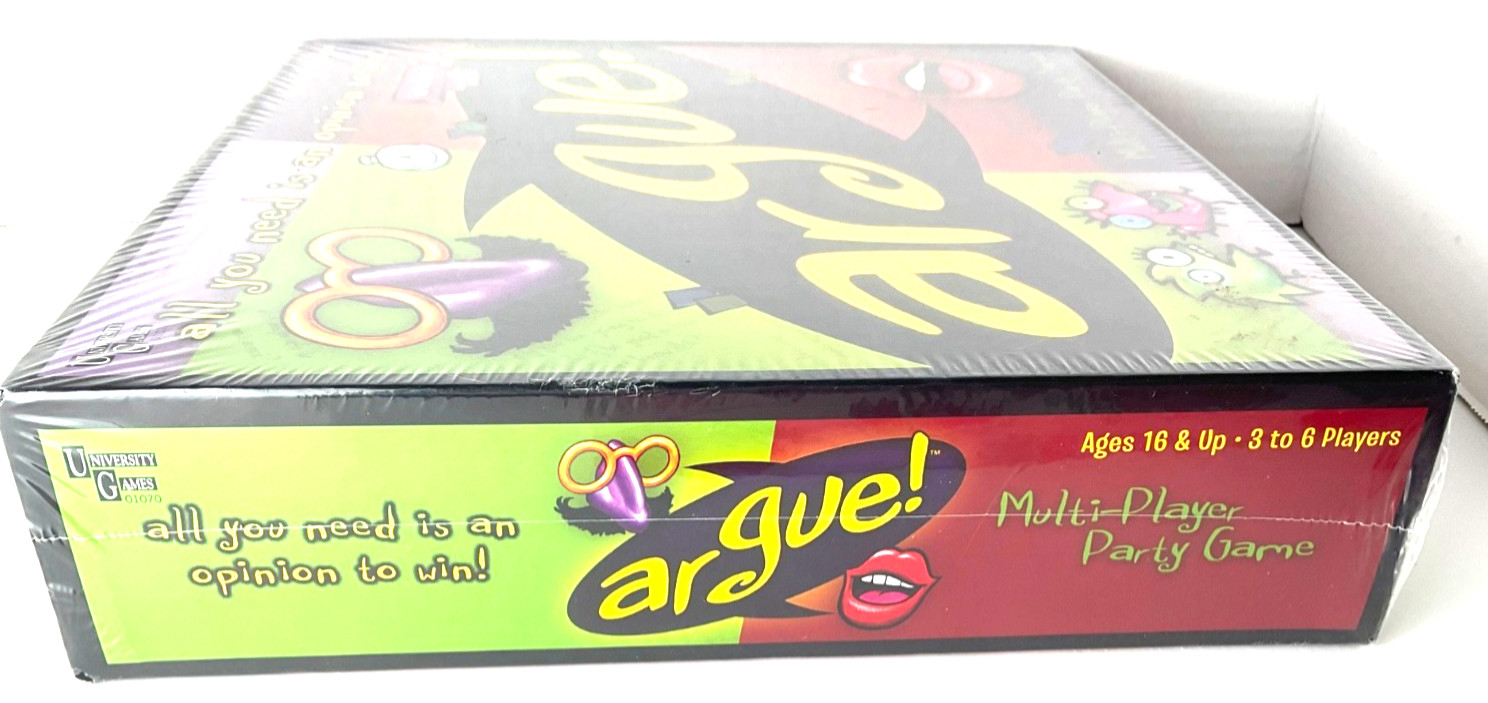Argue All You Need Is An Opinion To Win Multi-Player Party Game Brand New