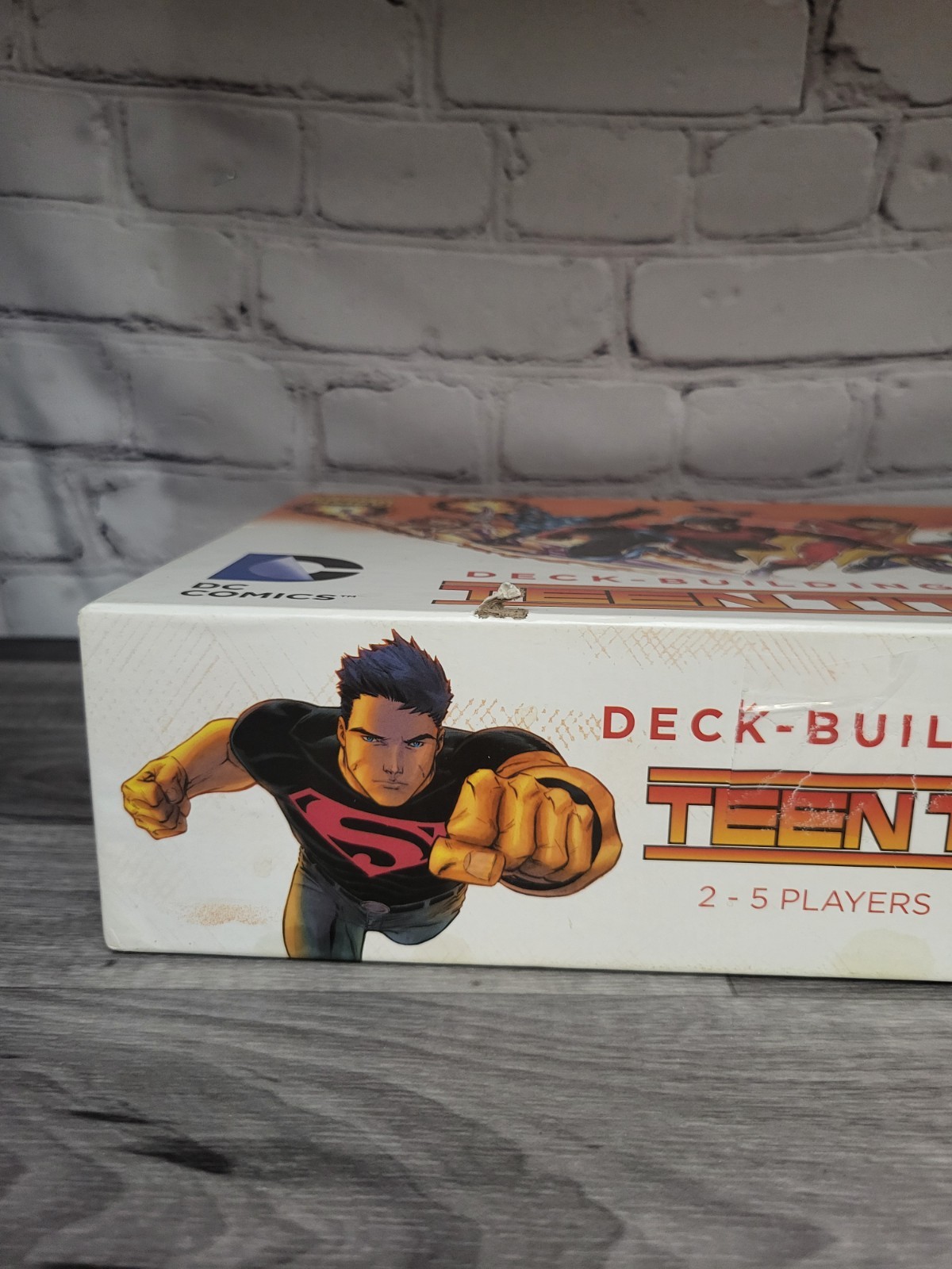 DC Deck-Building Game Teen Titans Opened Box Sealed Contents 2015 Missing Promo