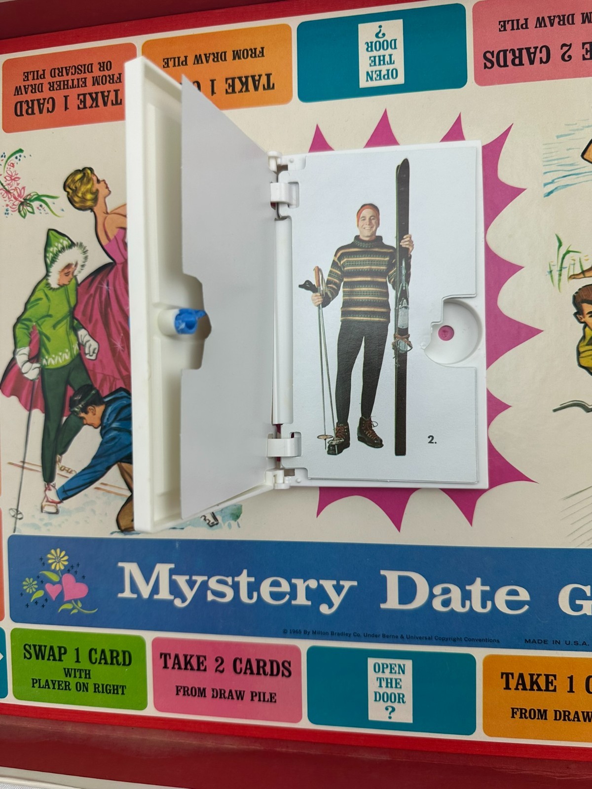 1965 Mystery Date Board Game by Milton Bradley Complete in Great Cond FREE SHIP2