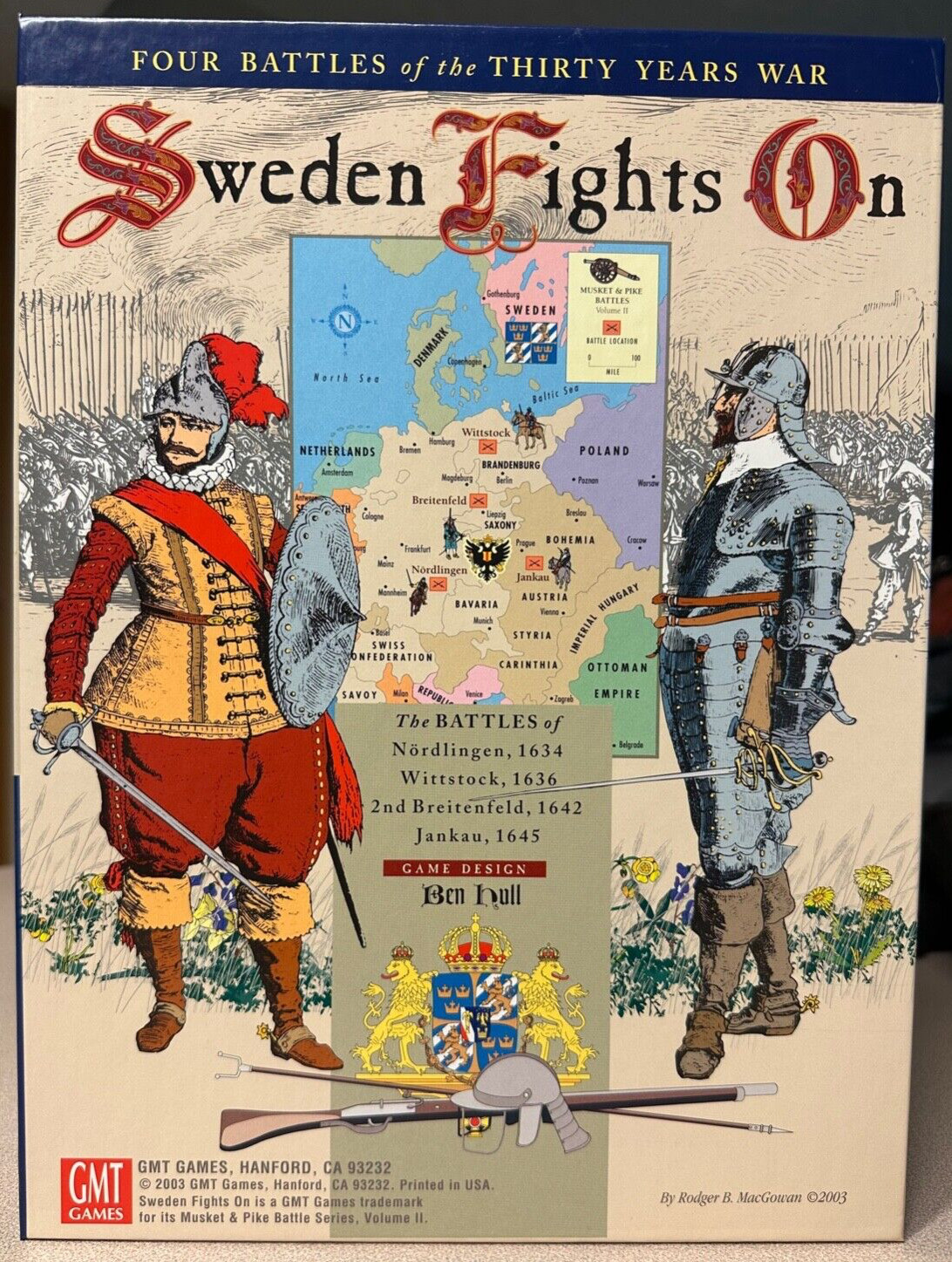 Sweden Fights On / GMT Games / opened box complete