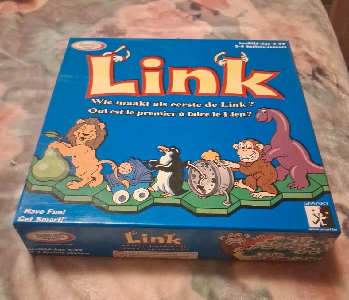 2002 Binary Arts Picture Link The Match Game INSTRUCTIONS IN FRENCH AN ENGLISH