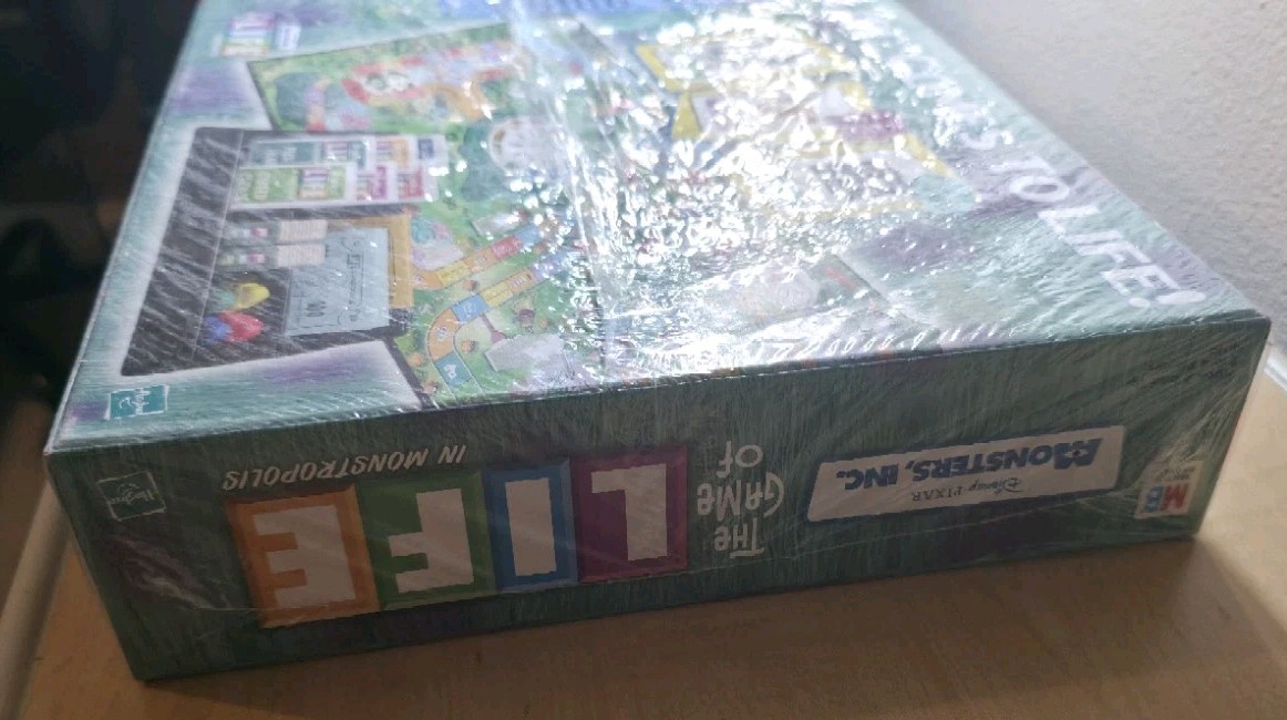Disney Pixar Monsters, Inc. Edition The Board Game Of LIFE In Monstropolis New