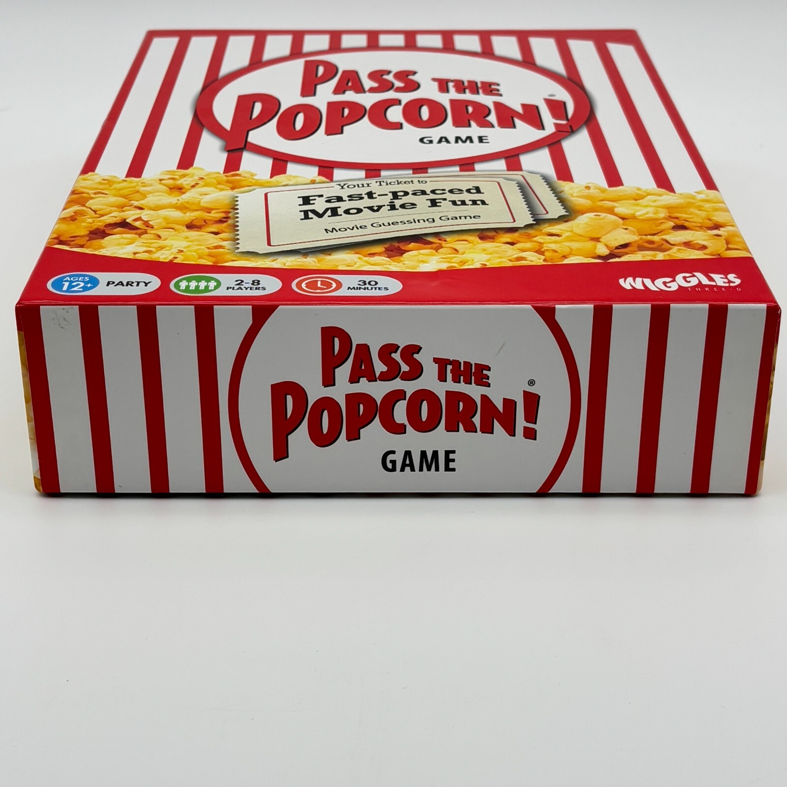 Pass the Popcorn COMPLETE Wiggles 3D 2011 Party Game Movie Trivia 80s 90s Bonus