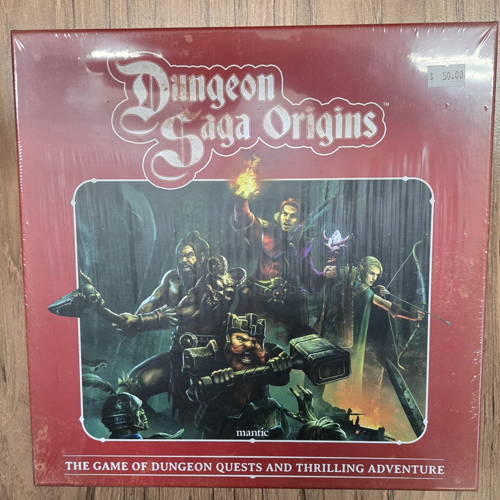 NEW Dungeon Saga Origins (2024) Board Game – SEALED Mantic Games