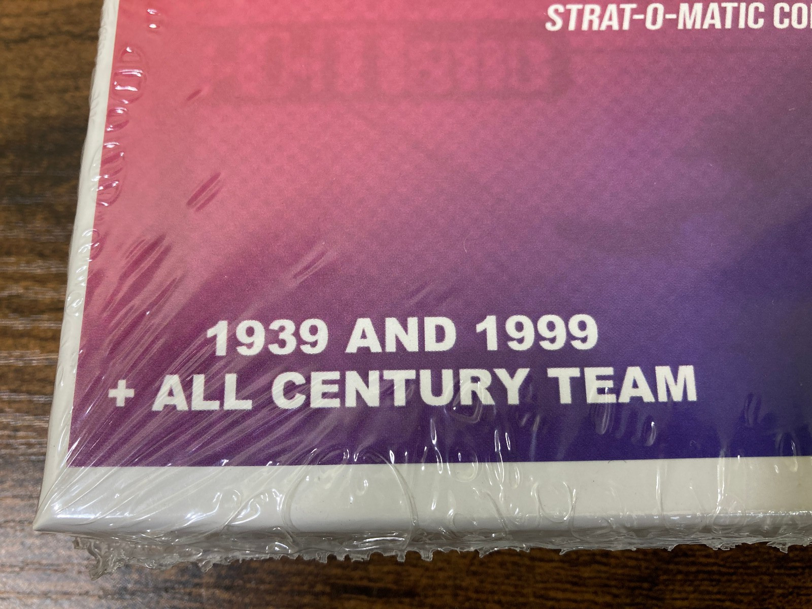 Stratomatic Collectibles Series All-Stars 1939 and 1999 Set + All-Century Team