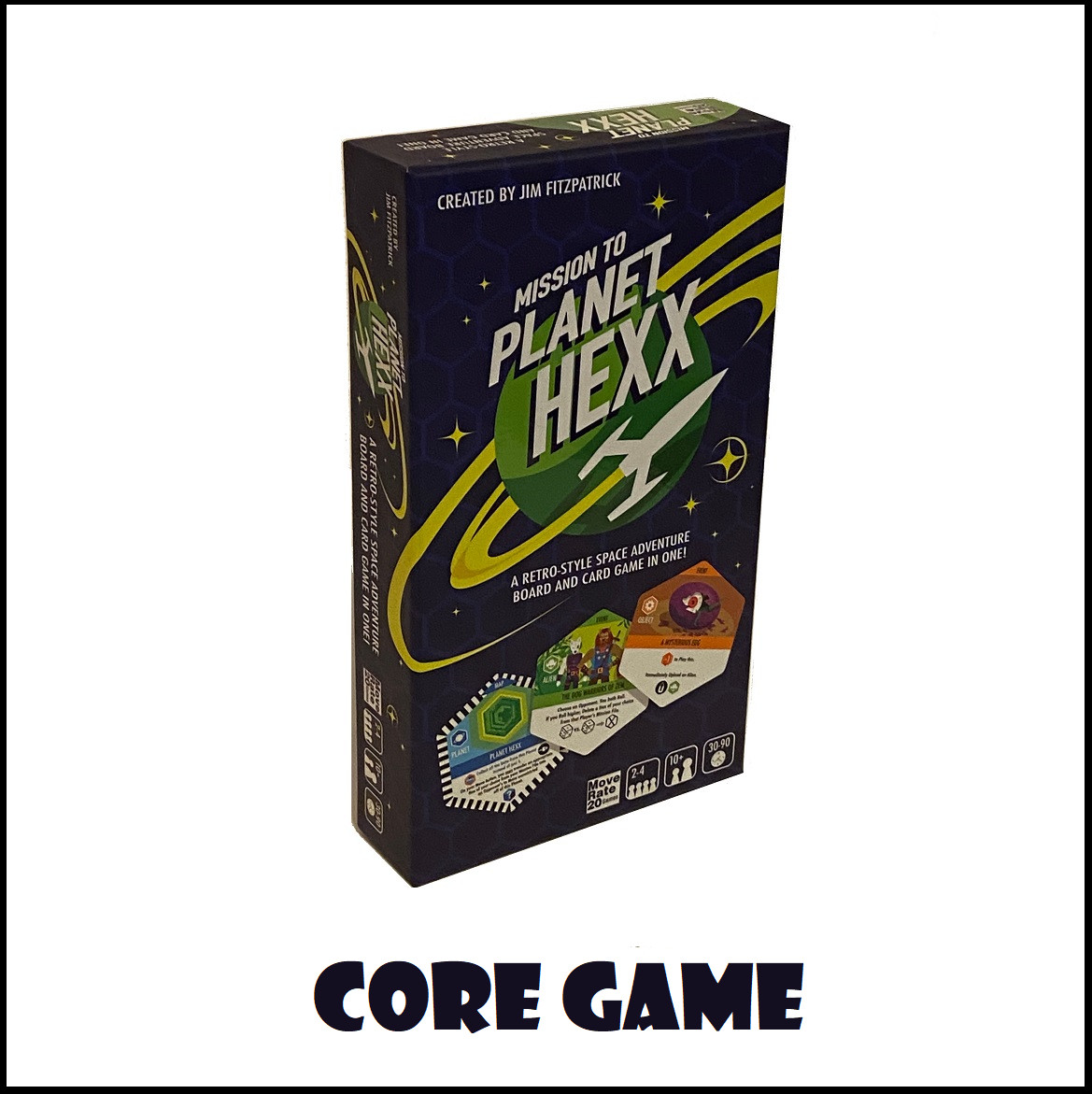 Core Game/Beyond Mission to Planet Hexx 2 Pack – Game & Expansion + 5 Dice Set