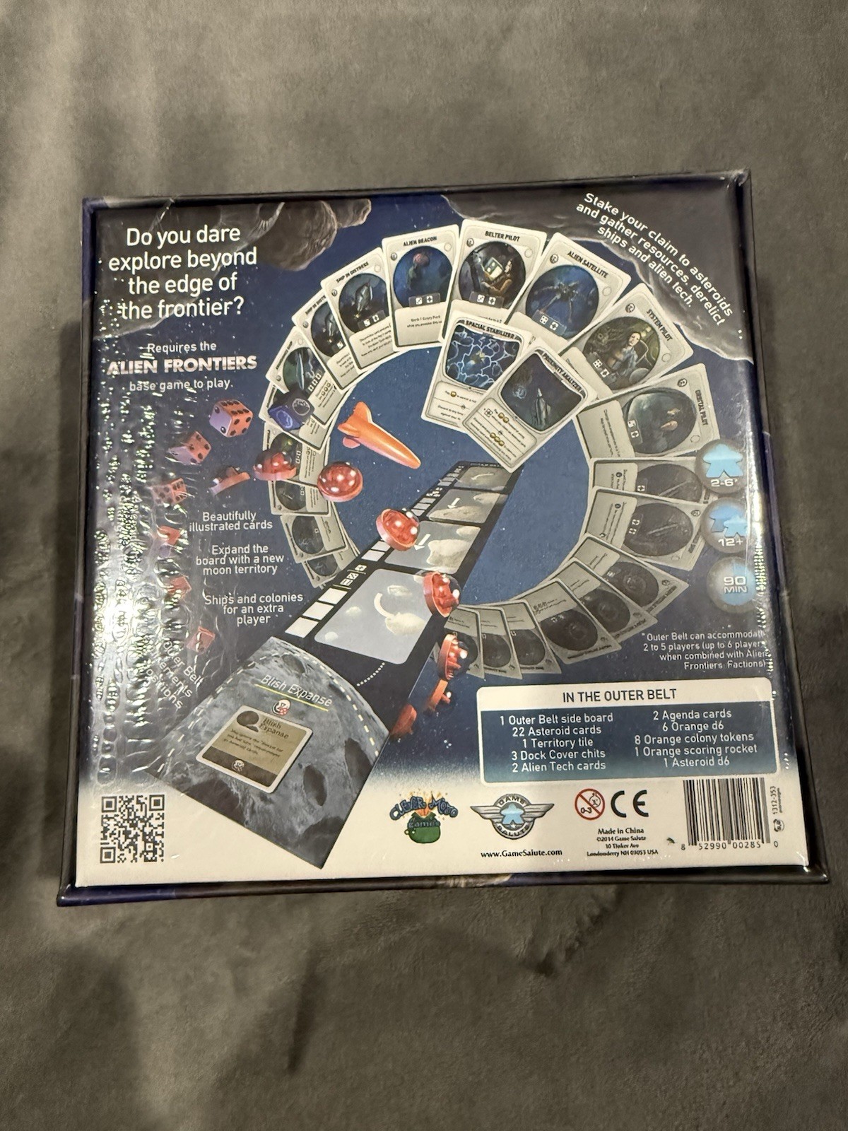 Alien Frontier Board Game With Add Ons