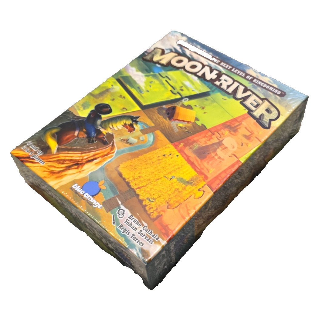 Moon River Board Game -Kingdomino Game System-Blue Orange NEW Sealed Unopened